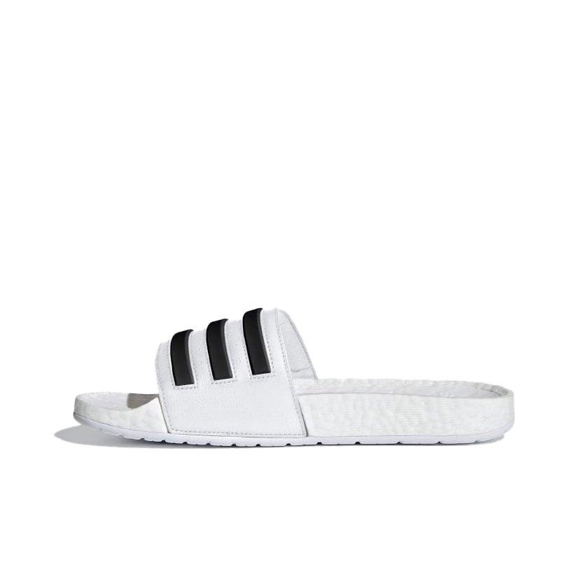 adidas Adilette Boost "White/Black" Unisex Slide - WHITE Thumbnail View 2