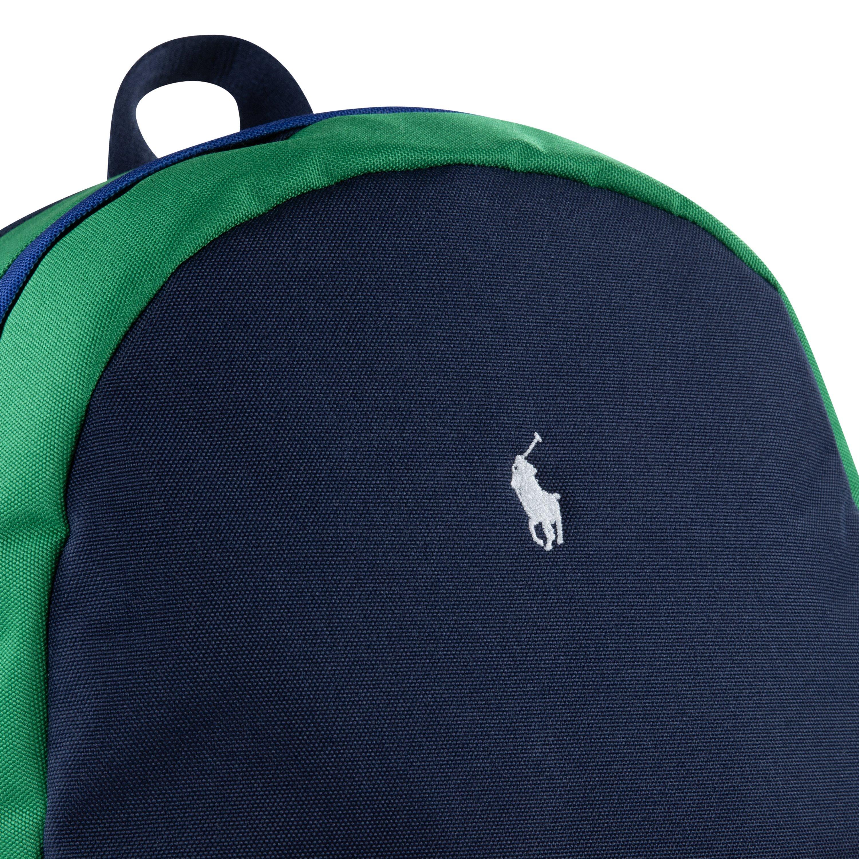 Polo Ralph Lauren Poly Pony Backpack - Black/Multi - BLACK/MULTI Thumbnail View 5