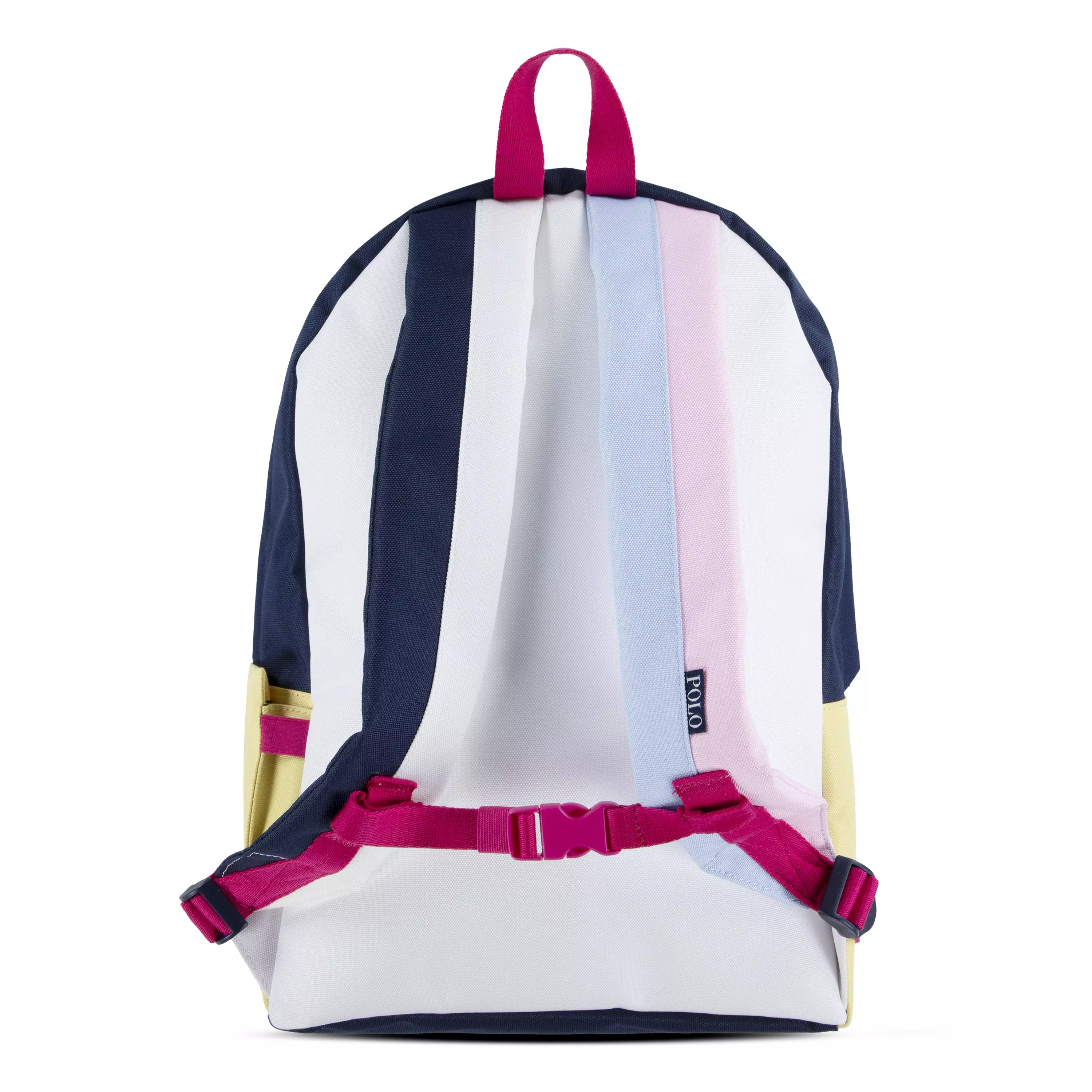 Polo Ralph Lauren Poly Pony Backpack -White/Multi - WHITE/MULTI