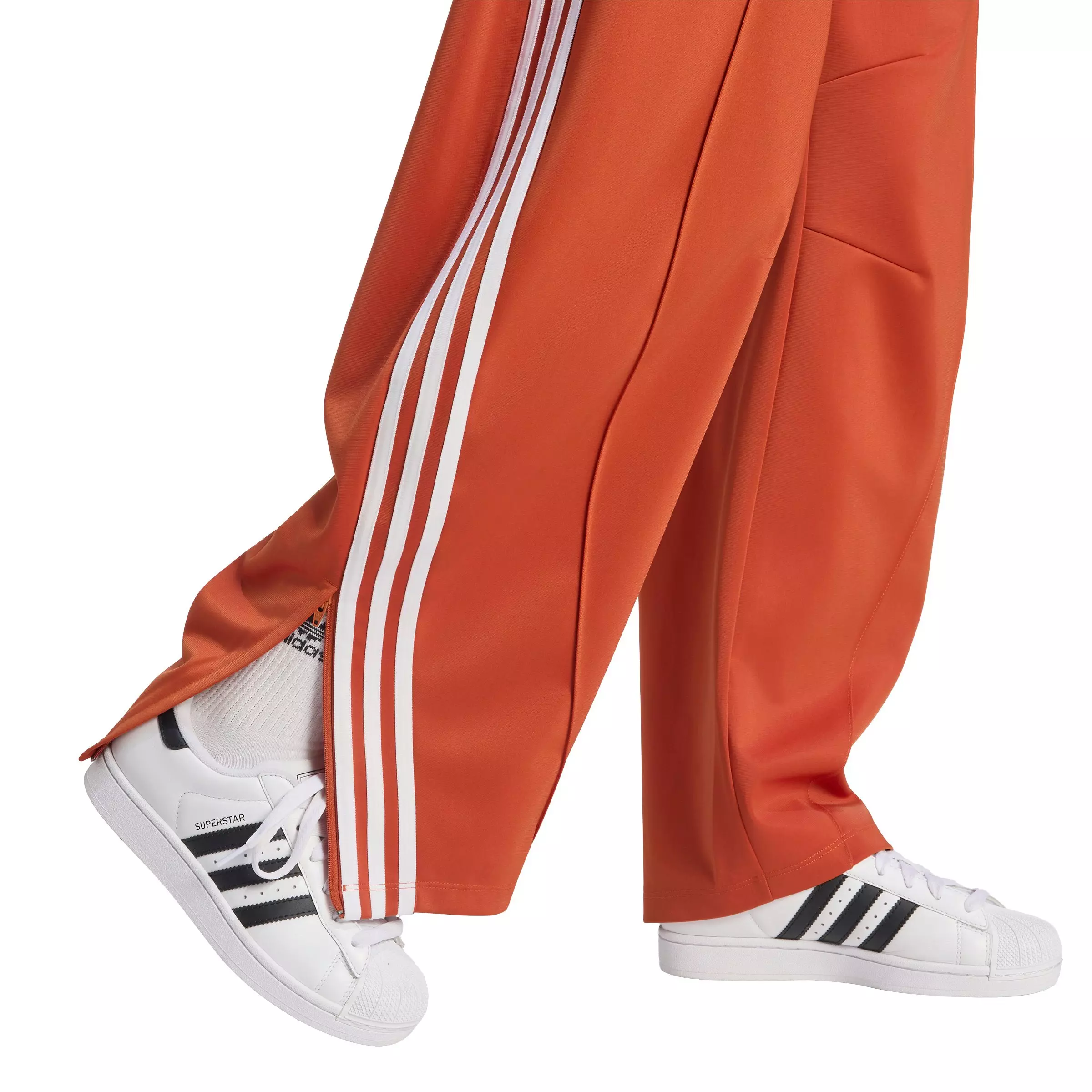 adidas Originals Women's Firebird Barrel Tracksuit Bottoms - Orange - ORANGE