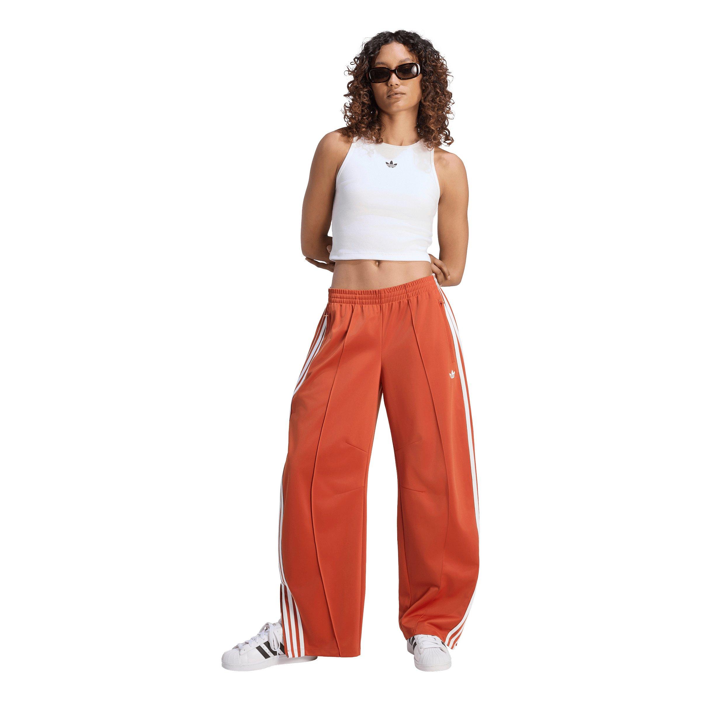 adidas Originals Women's Firebird Barrel Tracksuit Bottoms - Orange - ORANGE