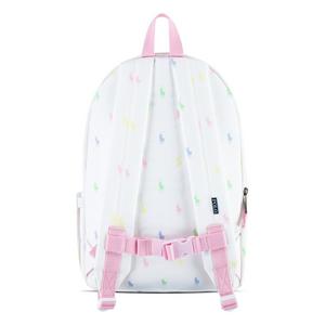 Polo Ralph Lauren Allover Logo Printed Backpack -White