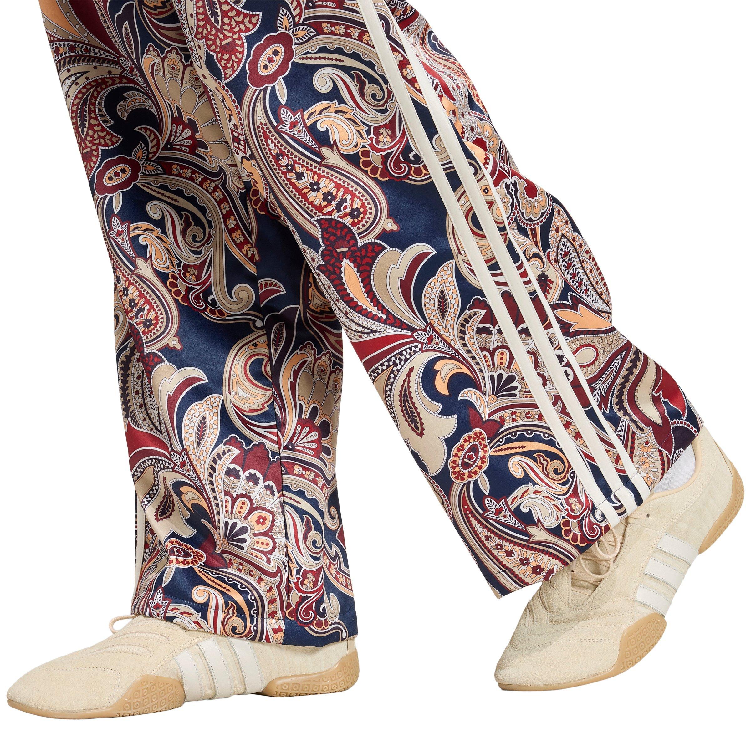 adidas Originals Women's x Liberty London Firebird Satin Trackpant - Multi-Color - MULTI-COLOR Thumbnail View 4