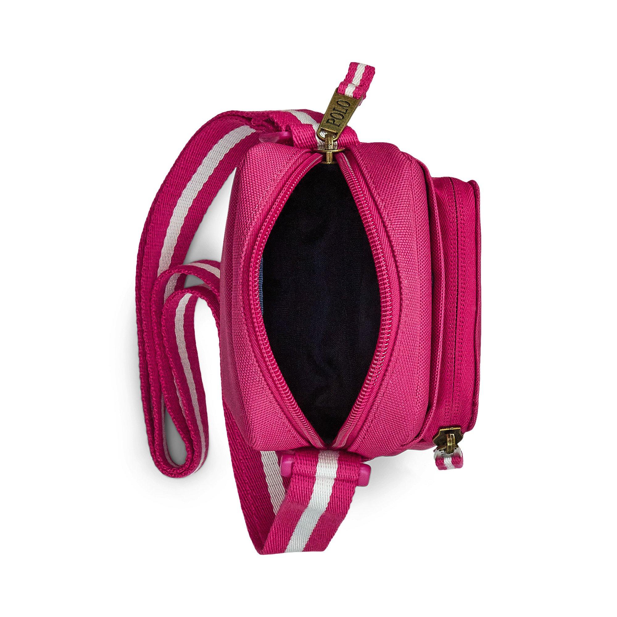 Polo Ralph Lauren Color Festival Crossbody Bag - Pink - PINK Thumbnail View 5