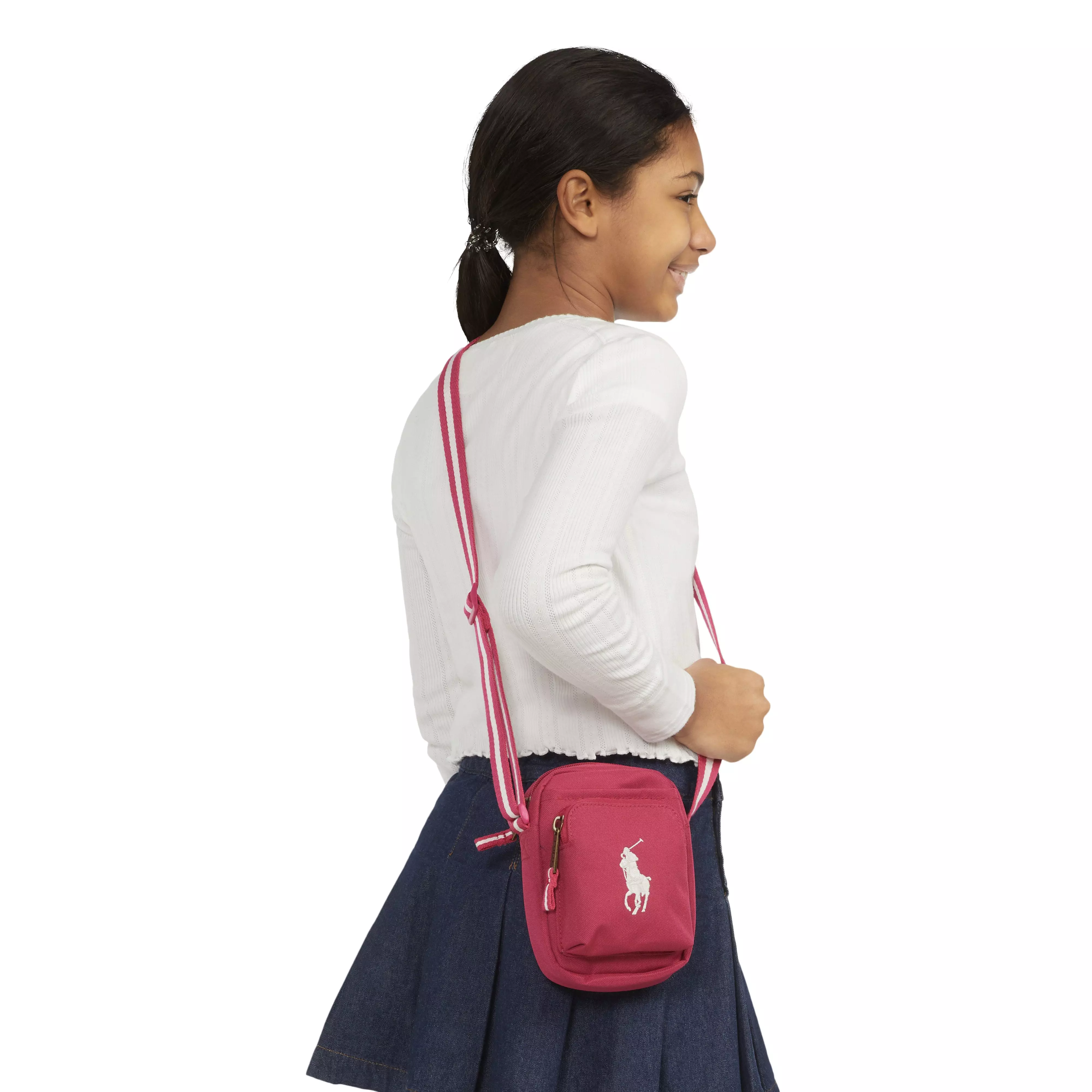 Polo Ralph Lauren Color Festival Crossbody Bag - Pink - PINK