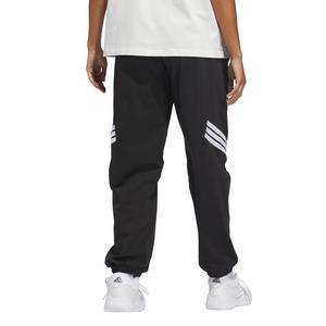 adidas Women's Crazy Warm Fleece Tracksuit Bottoms - Black