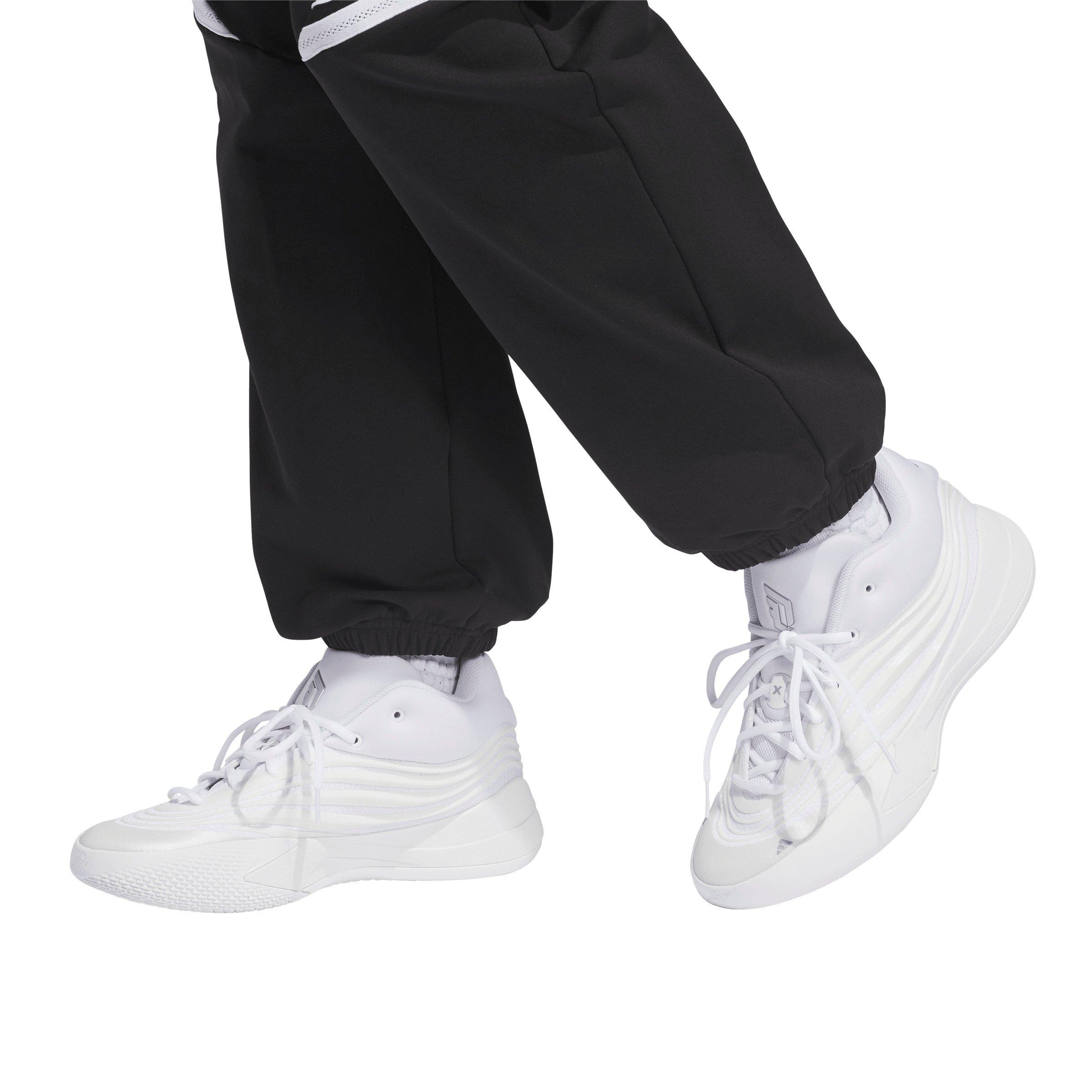 adidas Women's Crazy Warm Fleece Tracksuit Bottoms - Black - BLACK Thumbnail View 4