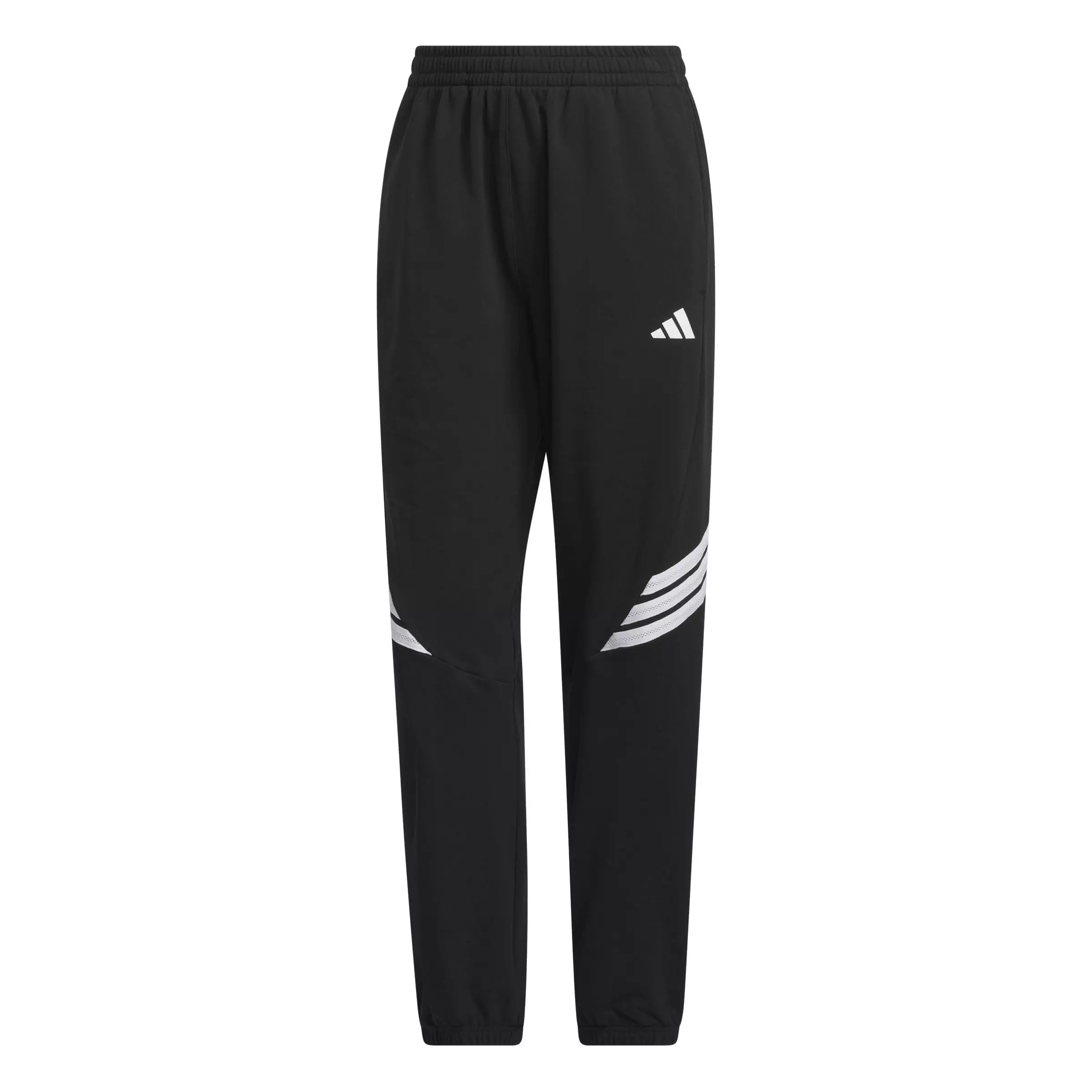 adidas Women's Crazy Warm Fleece Tracksuit Bottoms - Black - BLACK
