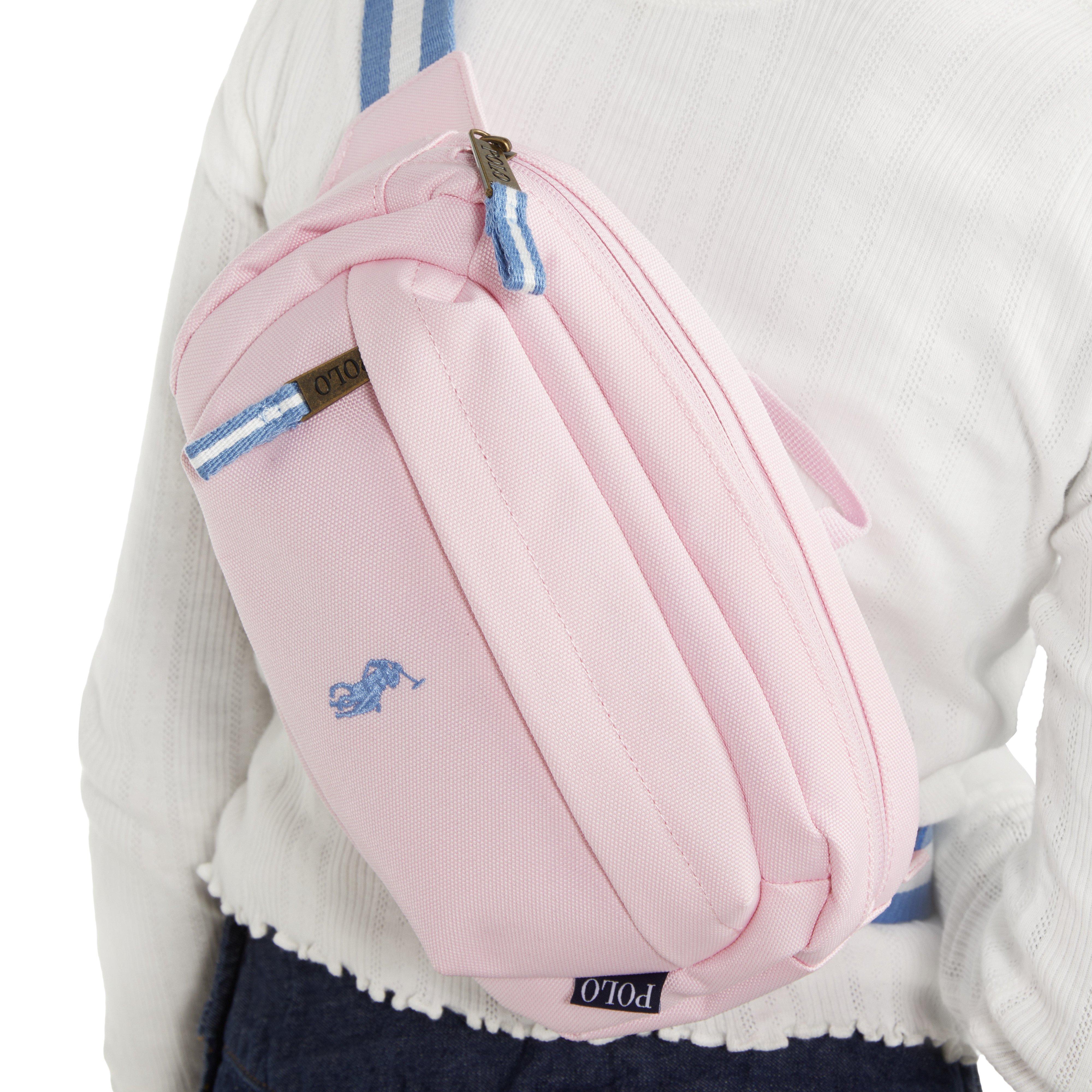 Polo Ralph Lauren Color Crossbody Waist Bag - Pink - PINK Thumbnail View 6