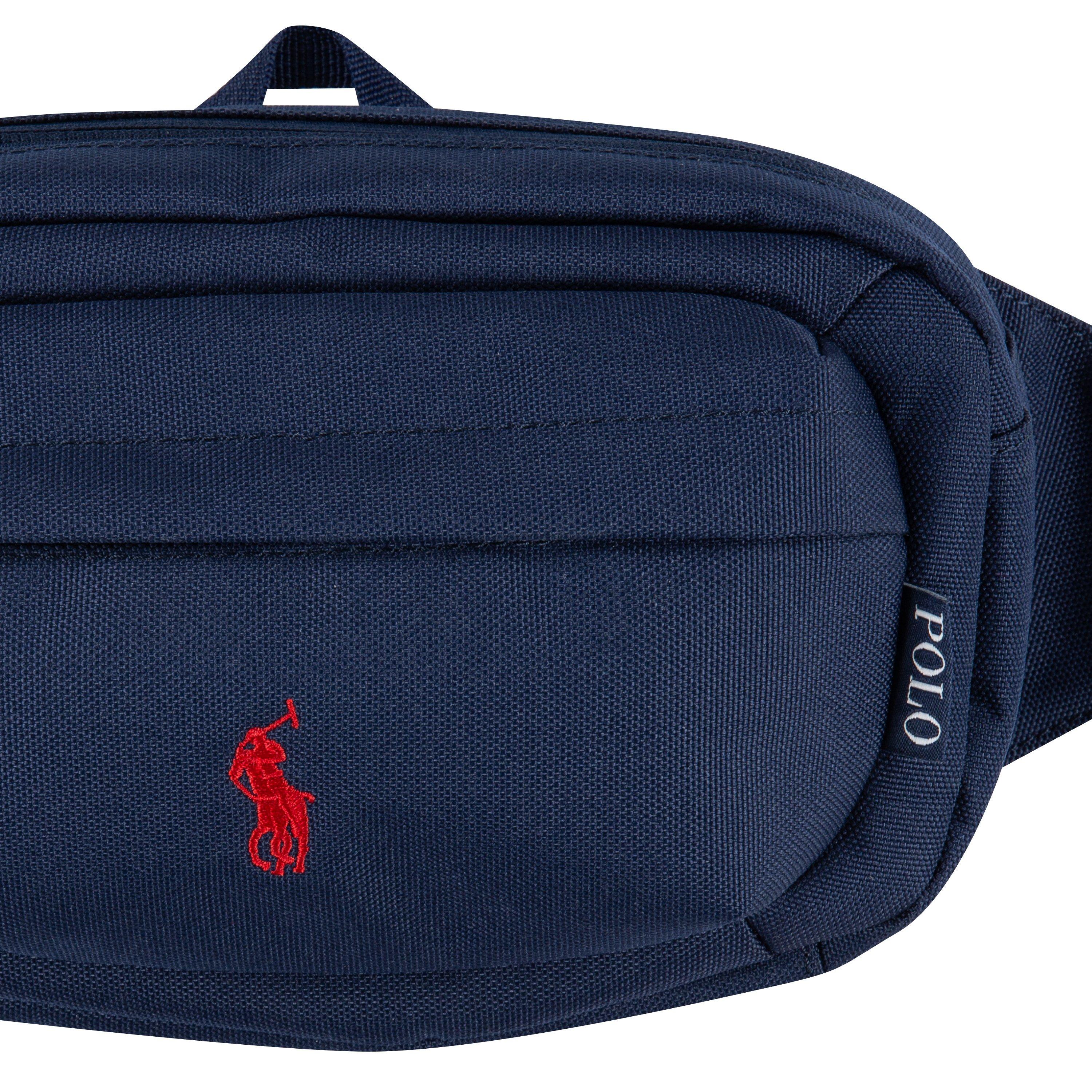 Polo Ralph Lauren Color Crossbody Waist Bag - Navy - NAVY Thumbnail View 4