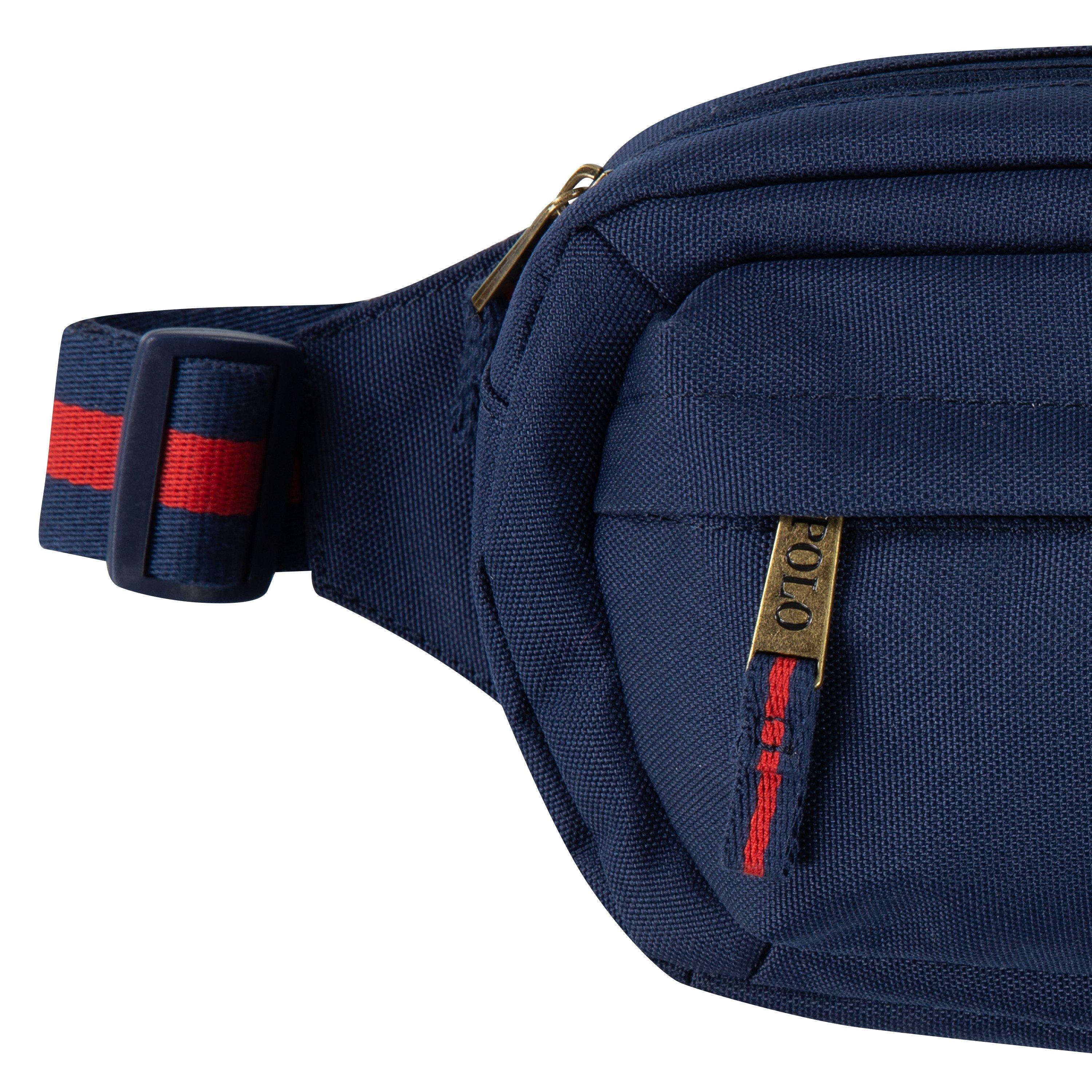 Polo Ralph Lauren Color Crossbody Waist Bag - Navy - NAVY Thumbnail View 5