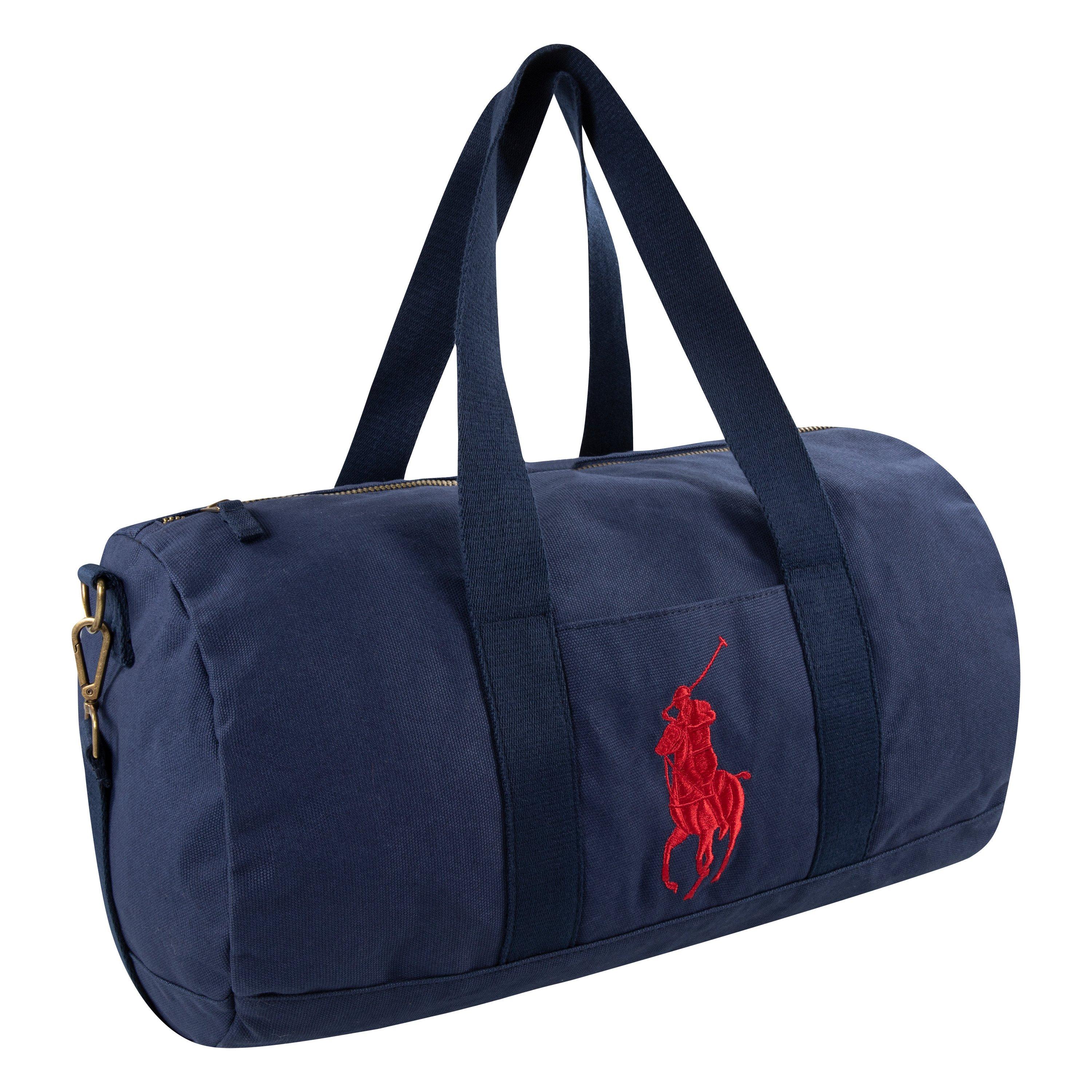 Polo Ralph Lauren Canvas Player Navy Duffle Bag