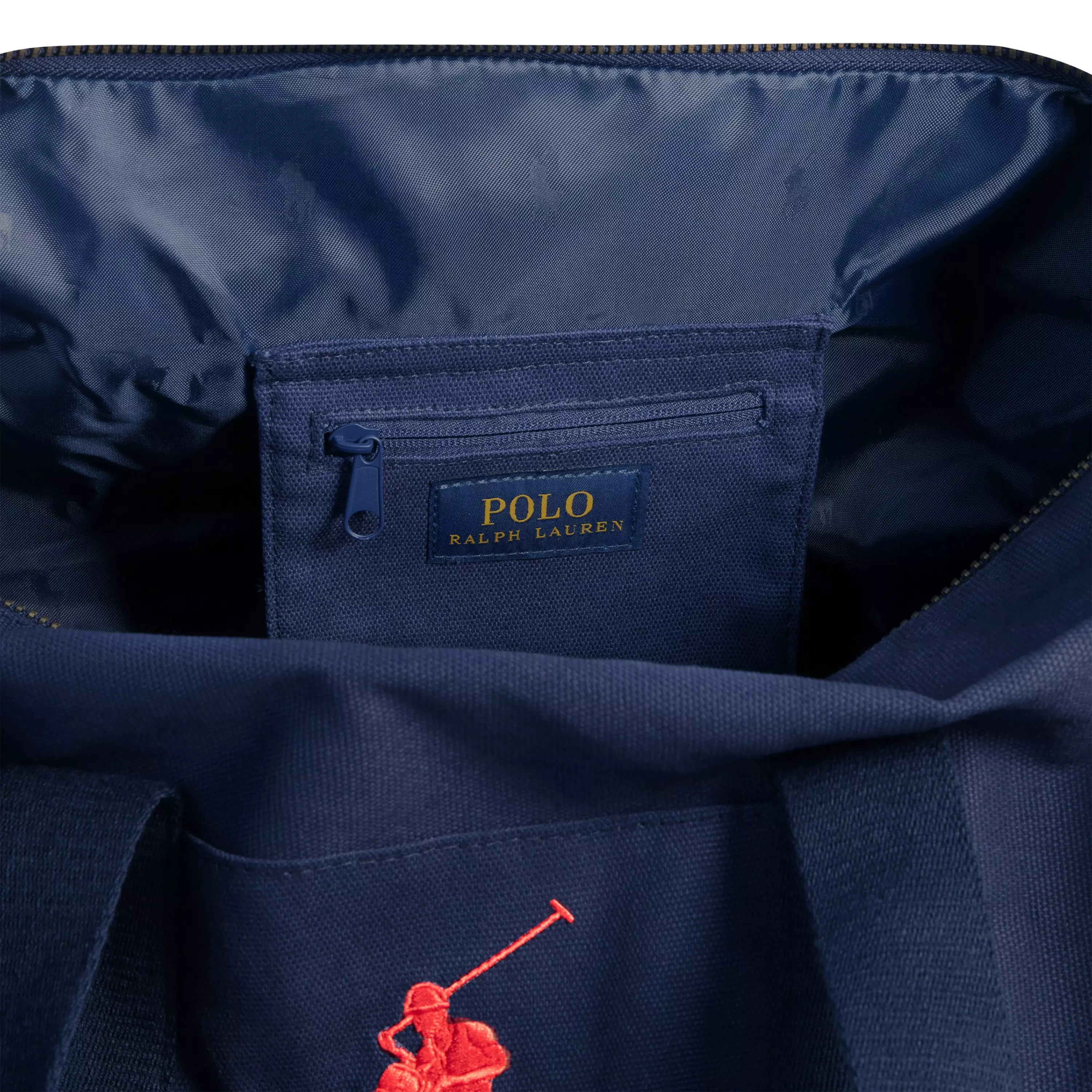 Polo Ralph Lauren Canvas Player Duffle Bag - Navy - NAVY
