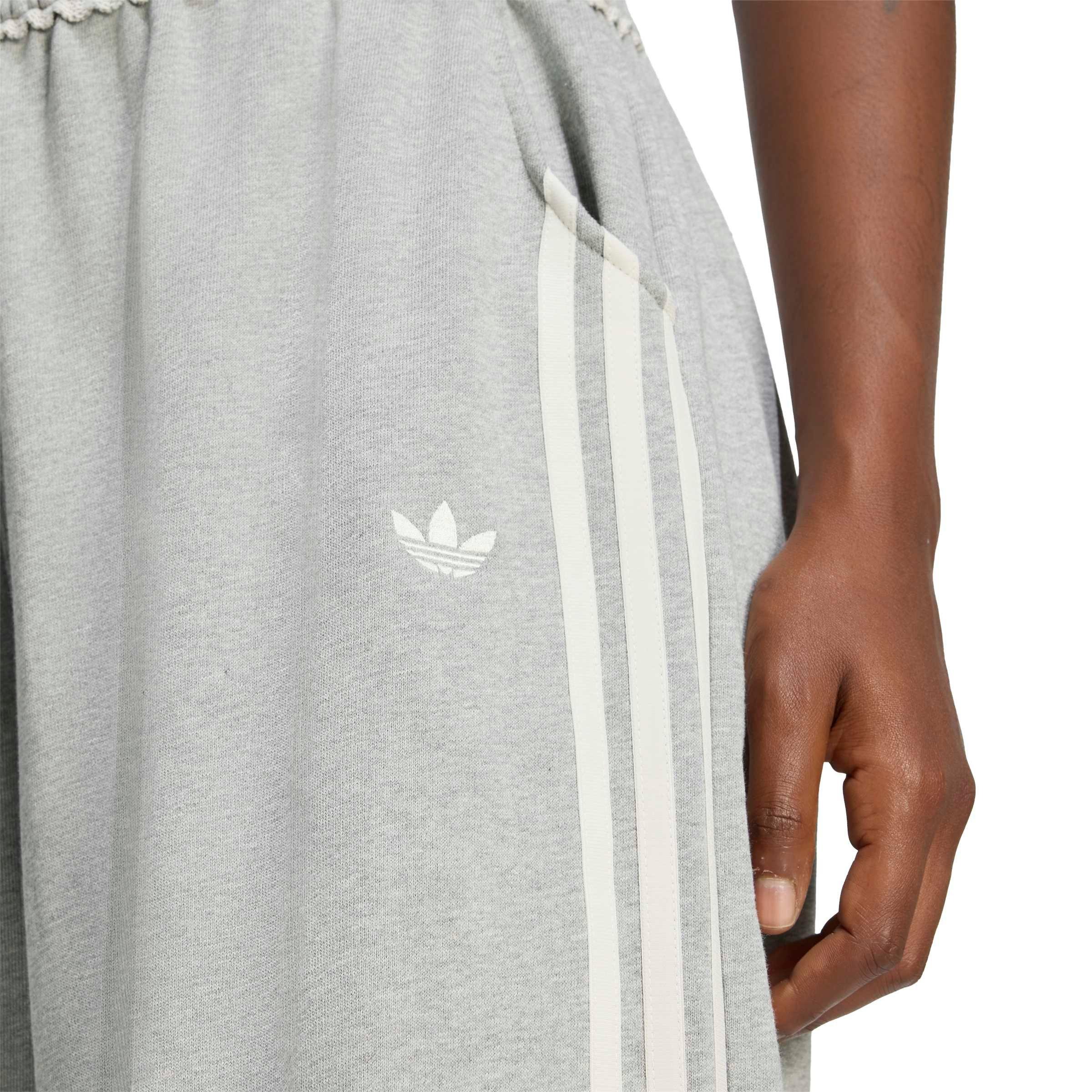 adidas Originals Women's Injection graphic Loose Sweat Joggers - Dk Grey - DK GREY