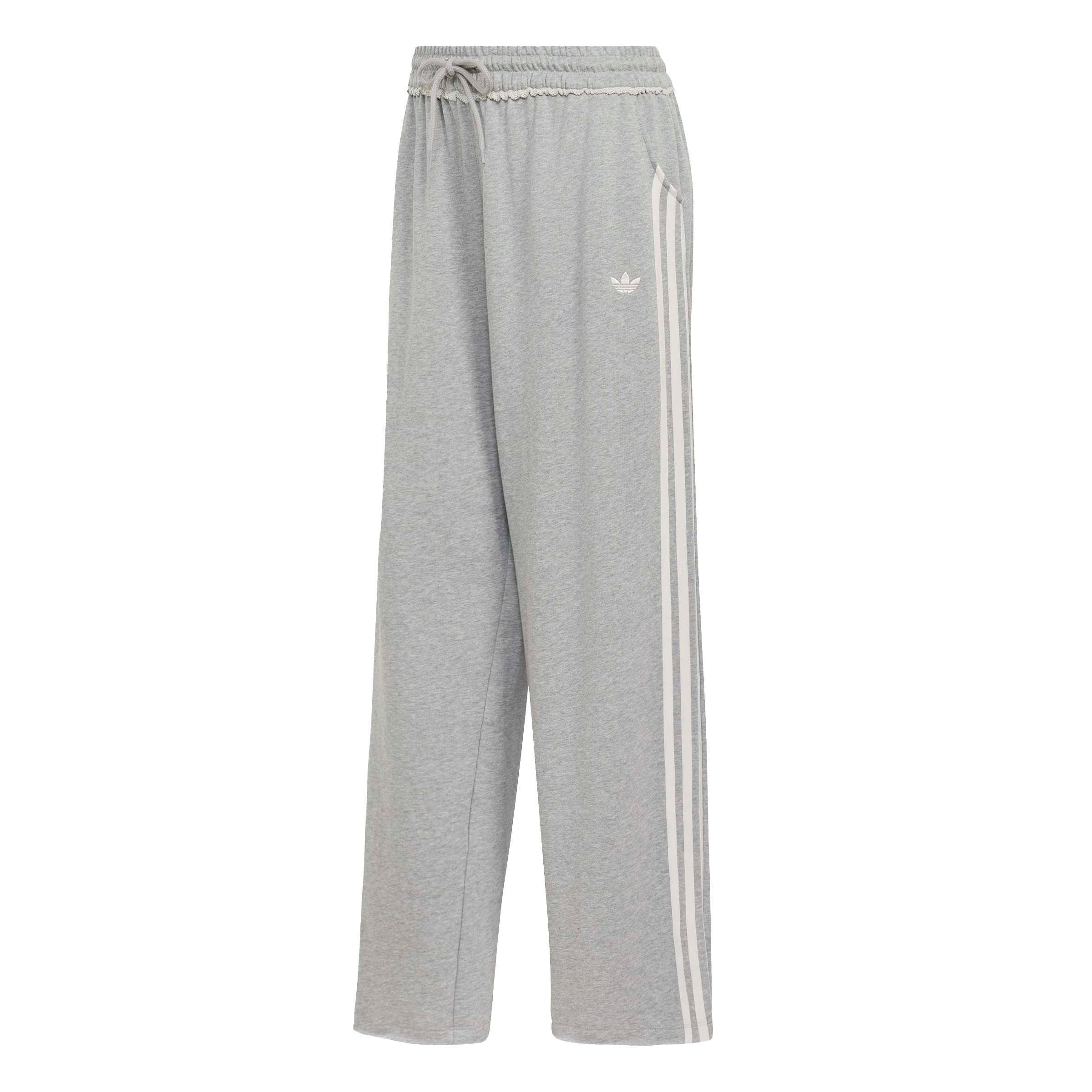 adidas Originals Women's Injection graphic Loose Sweat Joggers - Dk Grey - DK GREY