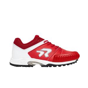 RIP-IT Ringor Flite Turf "Red/White" Women's Softball Cleat with Pitching Toe
