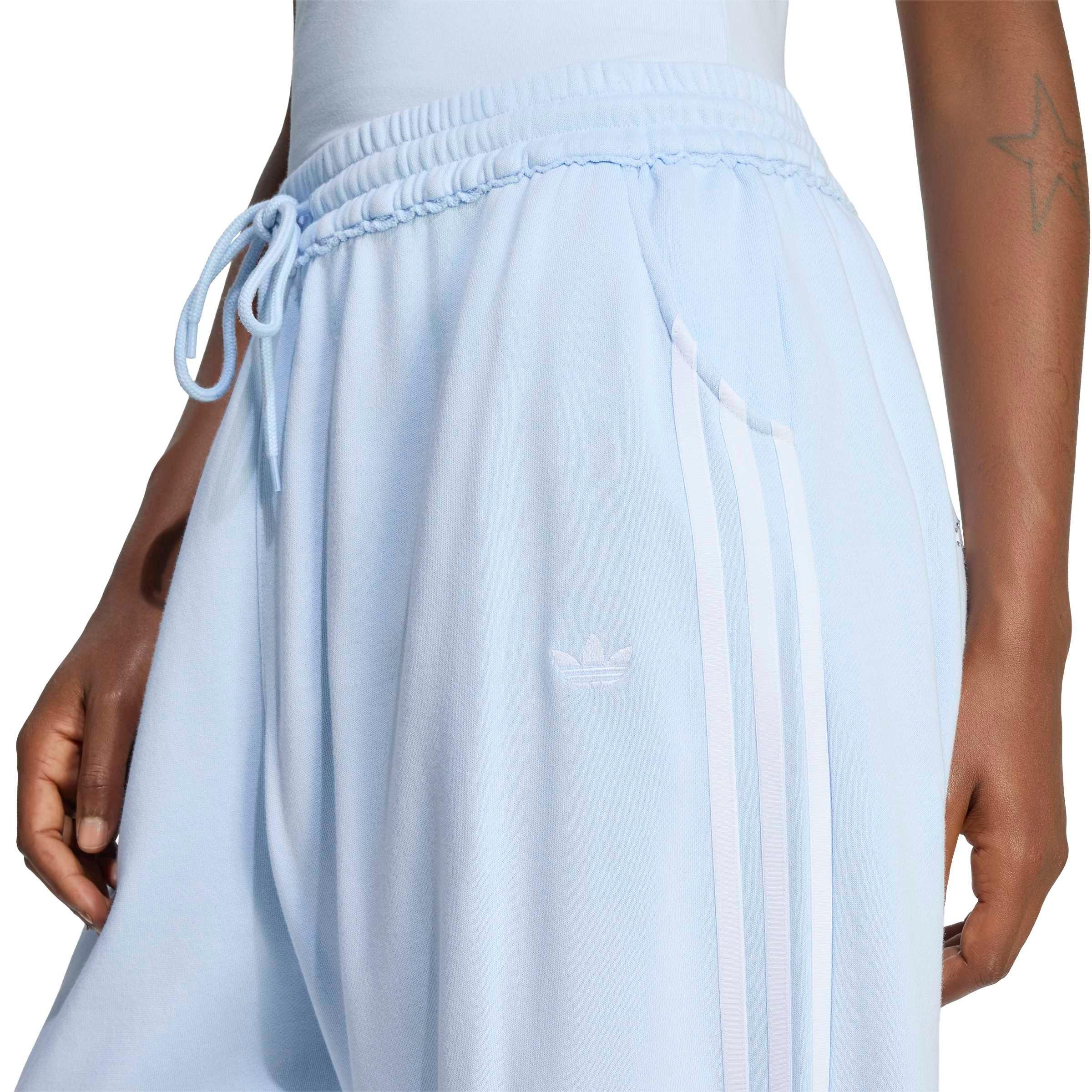 adidas Originals Women's Injection graphic Loose Sweat Joggers - Lt Blue - LT BLUE