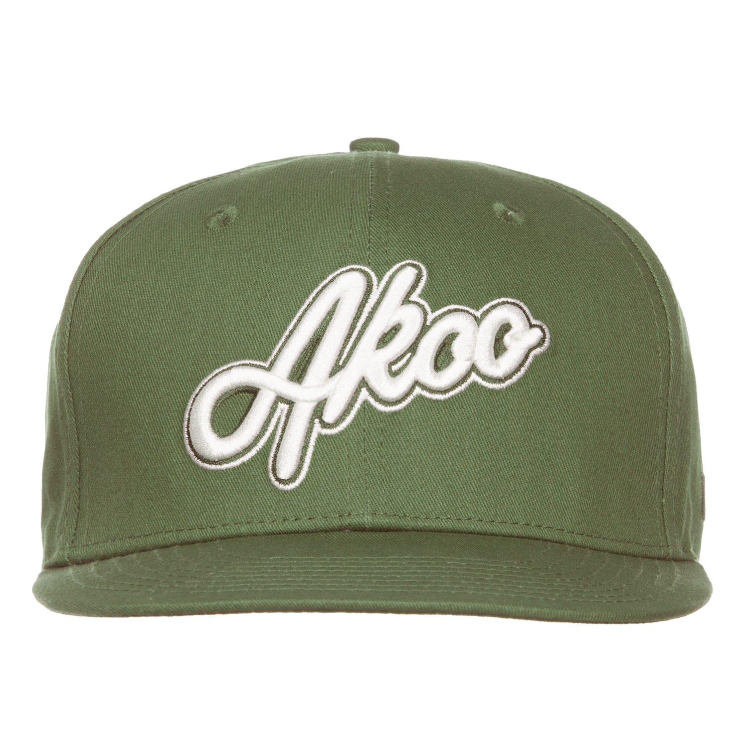 AKOO Men's Snap AKOO Snapback Hat-Green - GREEN Thumbnail View 1