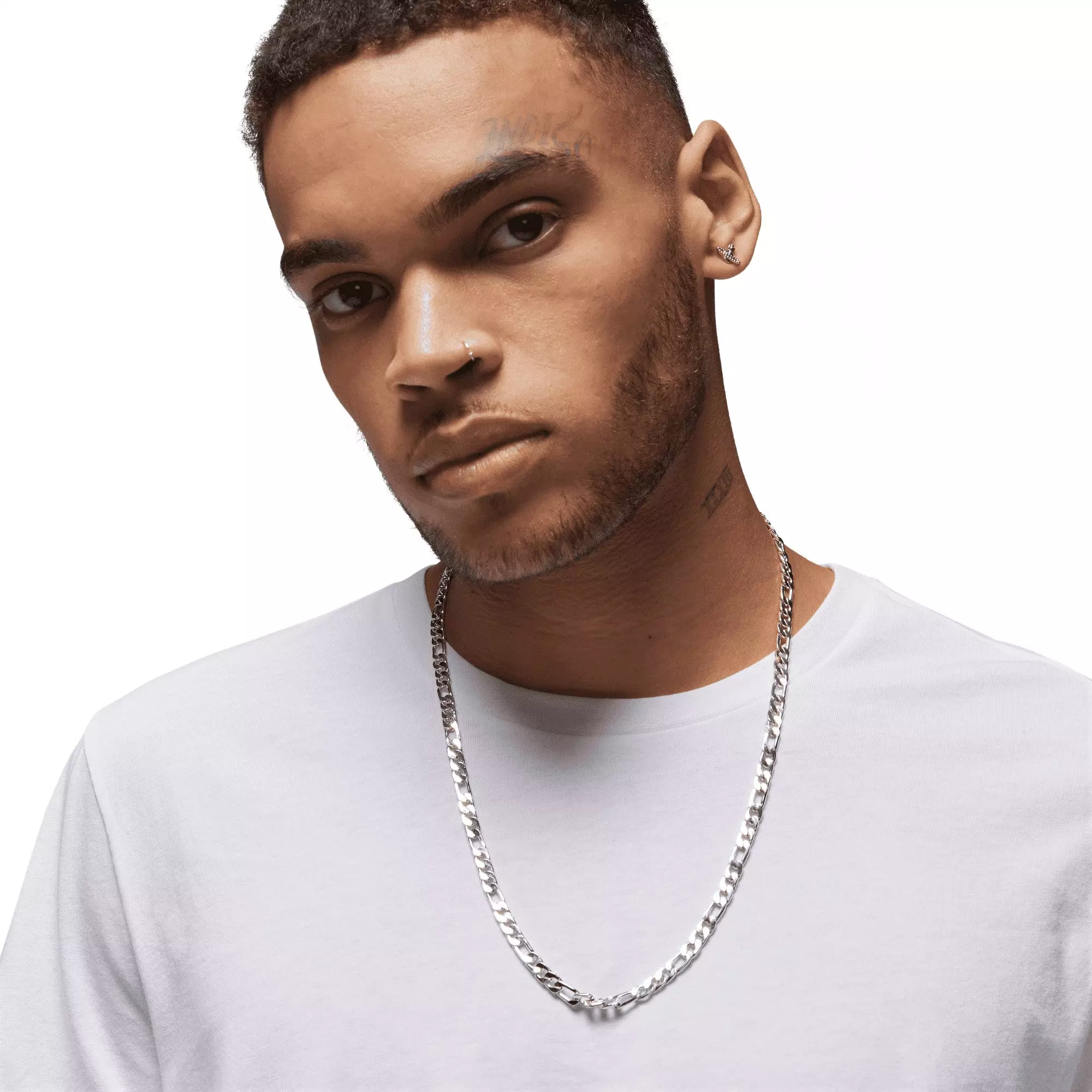 Jordan Men's Flight Base 2-Pack T-Shirts -White - WHITE