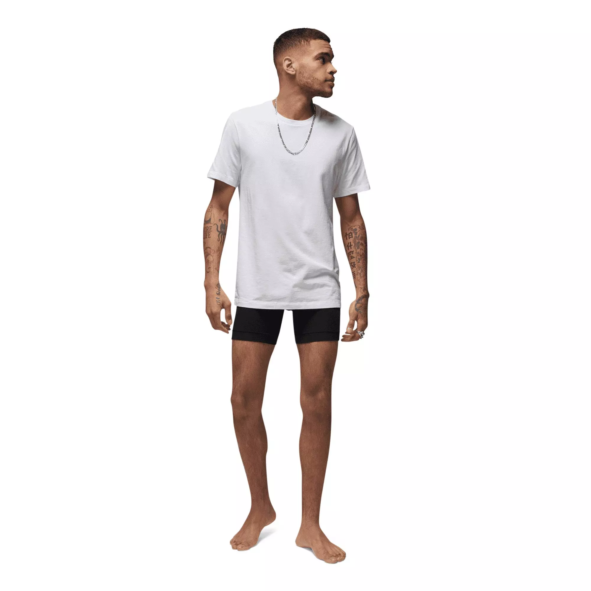 Jordan Men's Flight Base 2-Pack T-Shirts - White - WHITE