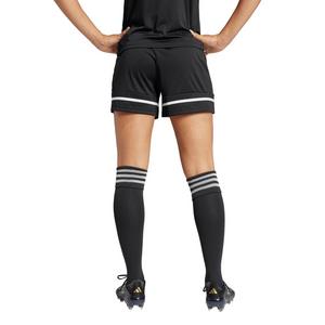 adidas Women's Soccer Squadra 25 Short-Length Shorts - Black/White - BLACK/WHITE