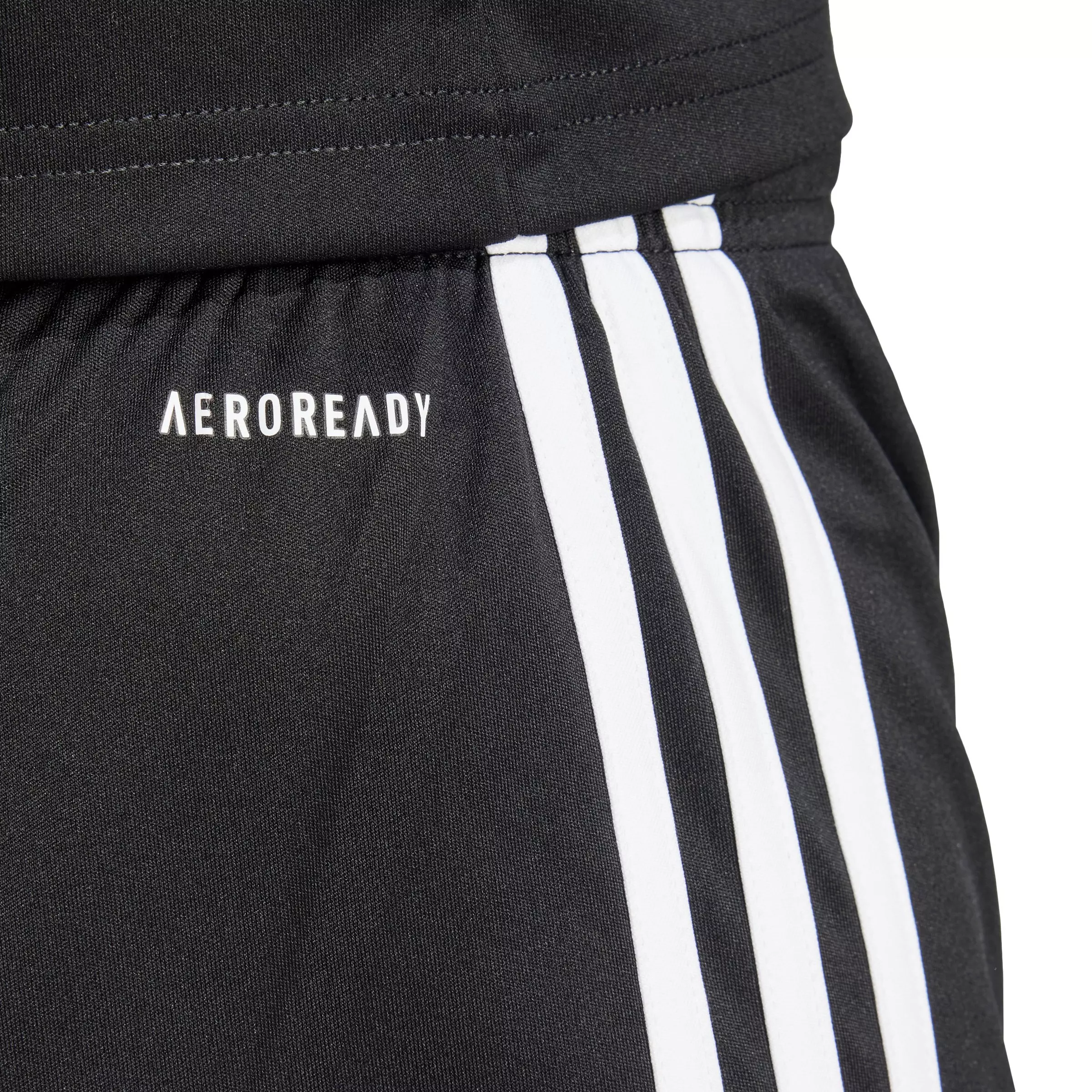 adidas Women's Soccer Squadra 25 Short-Length Shorts - Black/White - BLACK/WHITE