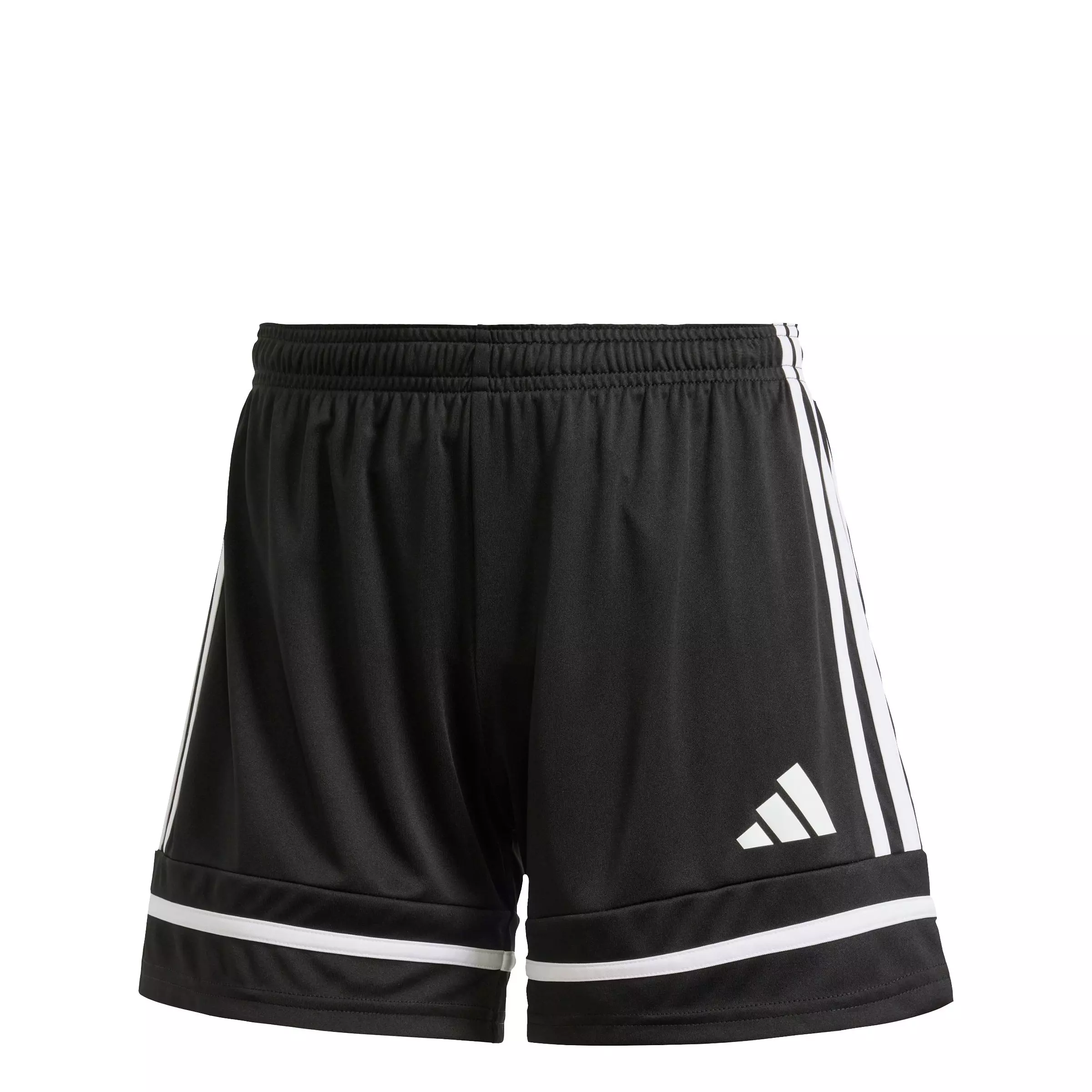 adidas Women's Soccer Squadra 25 Short-Length Shorts - Black/White - BLACK/WHITE