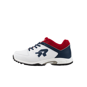 RIP-IT Ringor Spirit V Turf "White/Navy/Red" Women's Softball Cleat