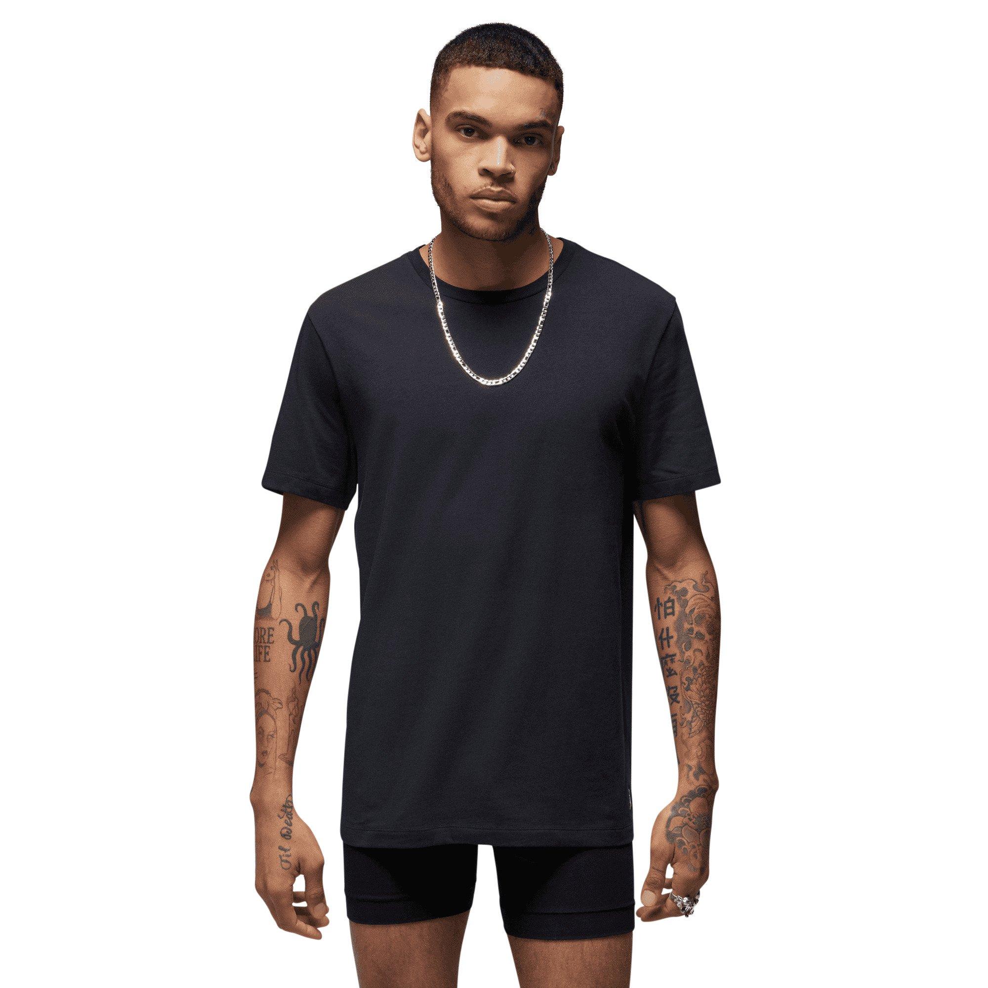 Jordan Men's Flight Base 2-Pack T-Shirts -Black - BLACK Thumbnail View 1