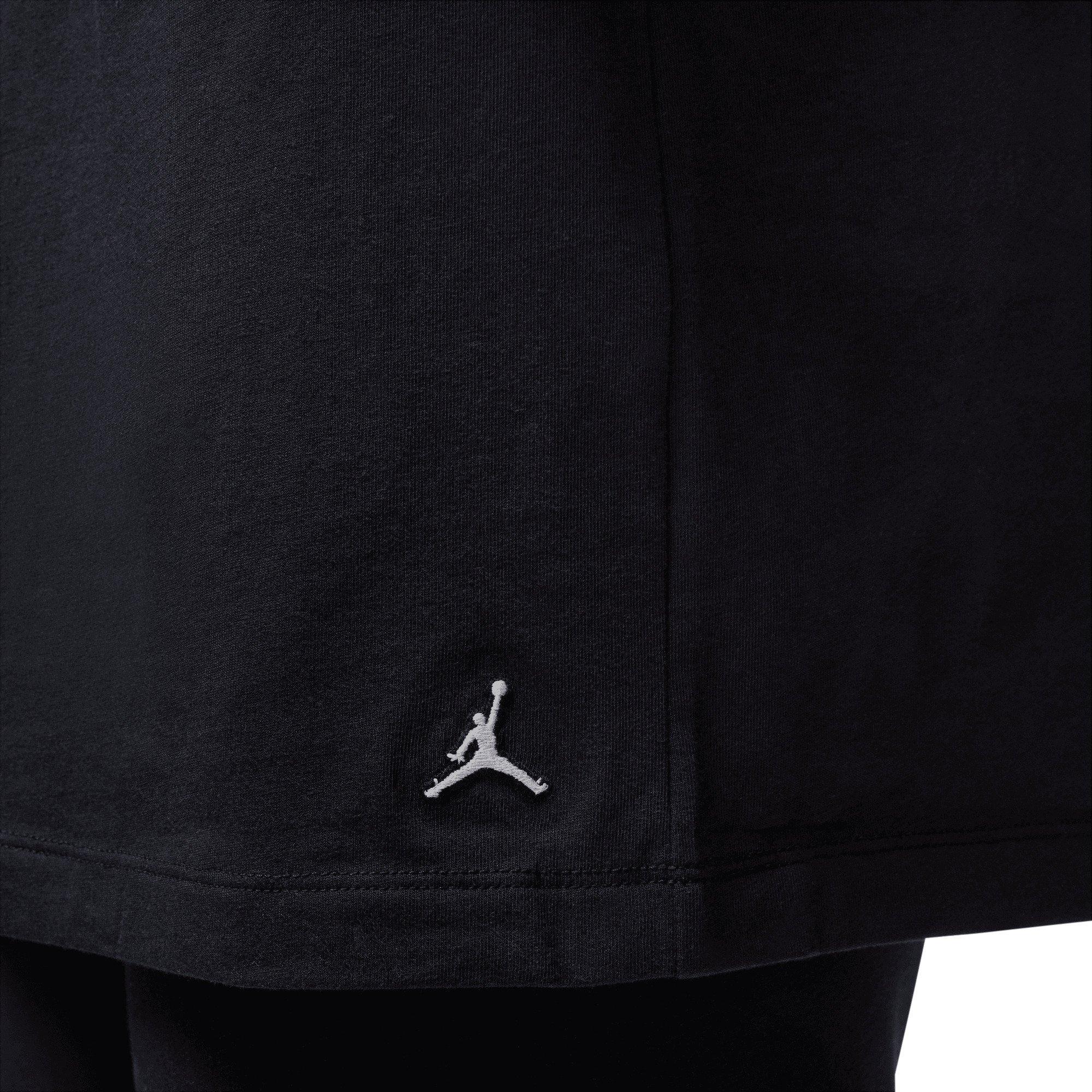 Jordan Men's Flight Base 2-Pack T-Shirts -Black - BLACK Thumbnail View 4