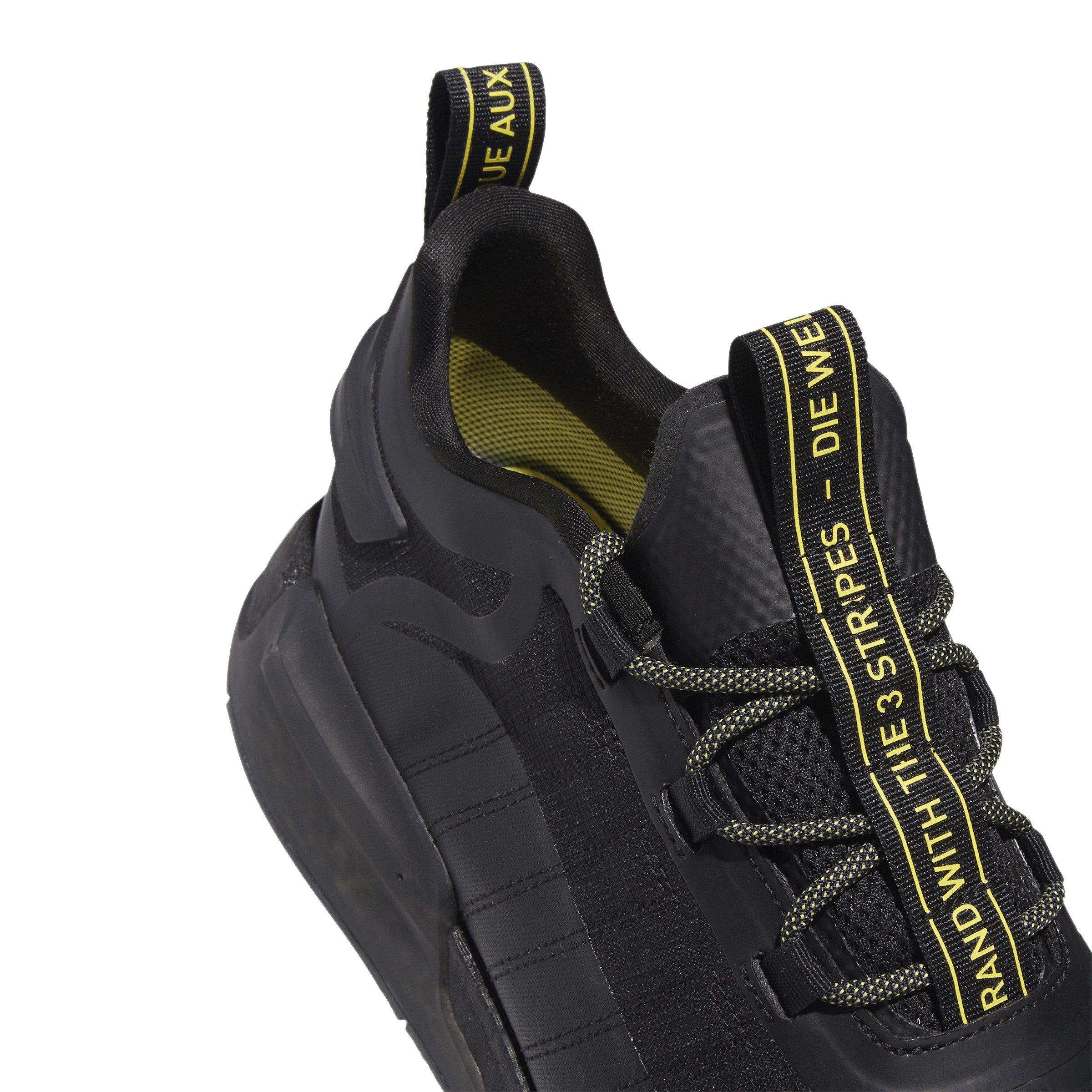 adidas Originals NMD_V3 GORE-TEX "Core Black/Grey Five/Imp Yellow" Men's Shoe - BLACK/GREY/YELLOW Thumbnail View 7
