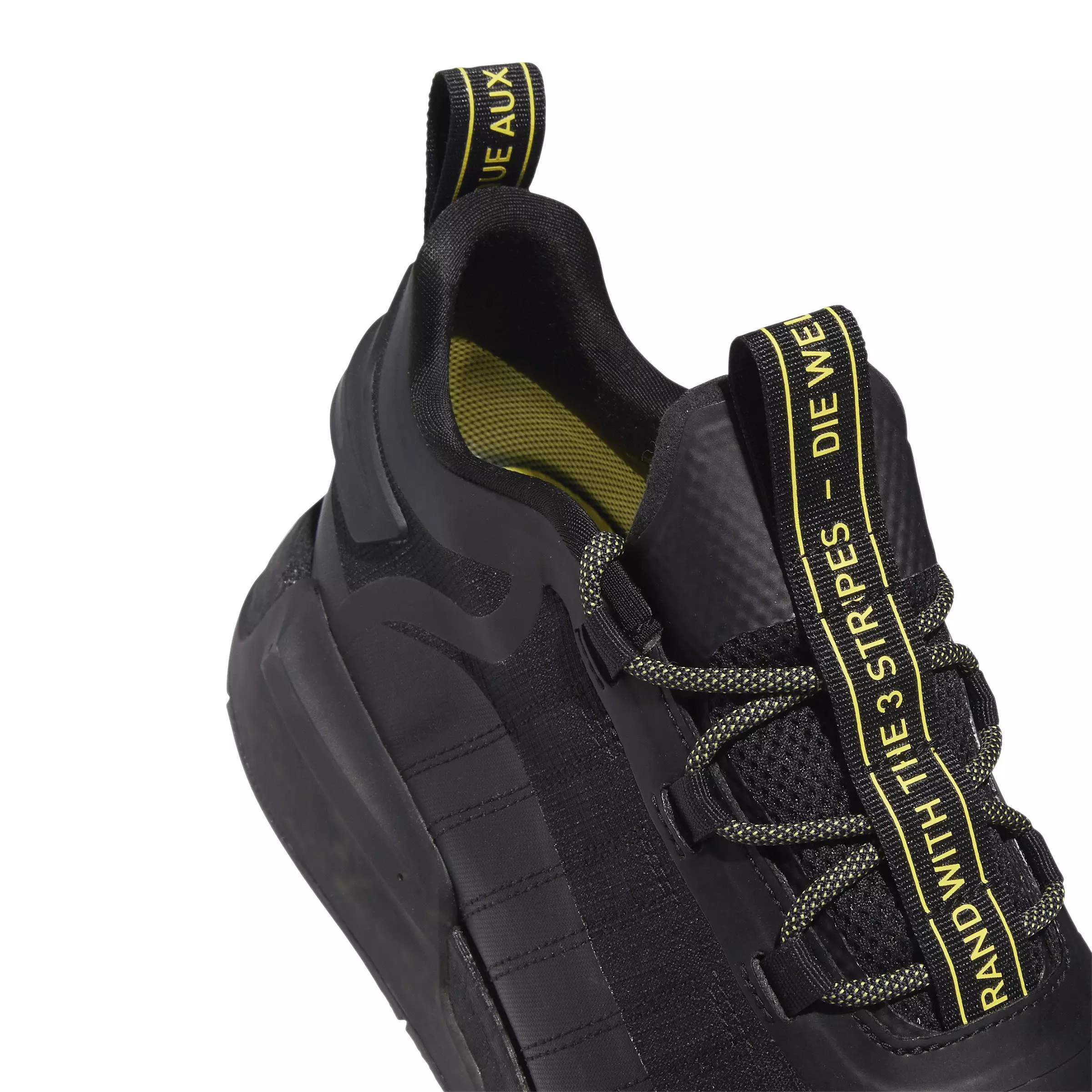 adidas Originals NMD_V3 GORE-TEX "Core Black/Grey Five/Imp Yellow" Men's Shoe - BLACK/GREY/YELLOW