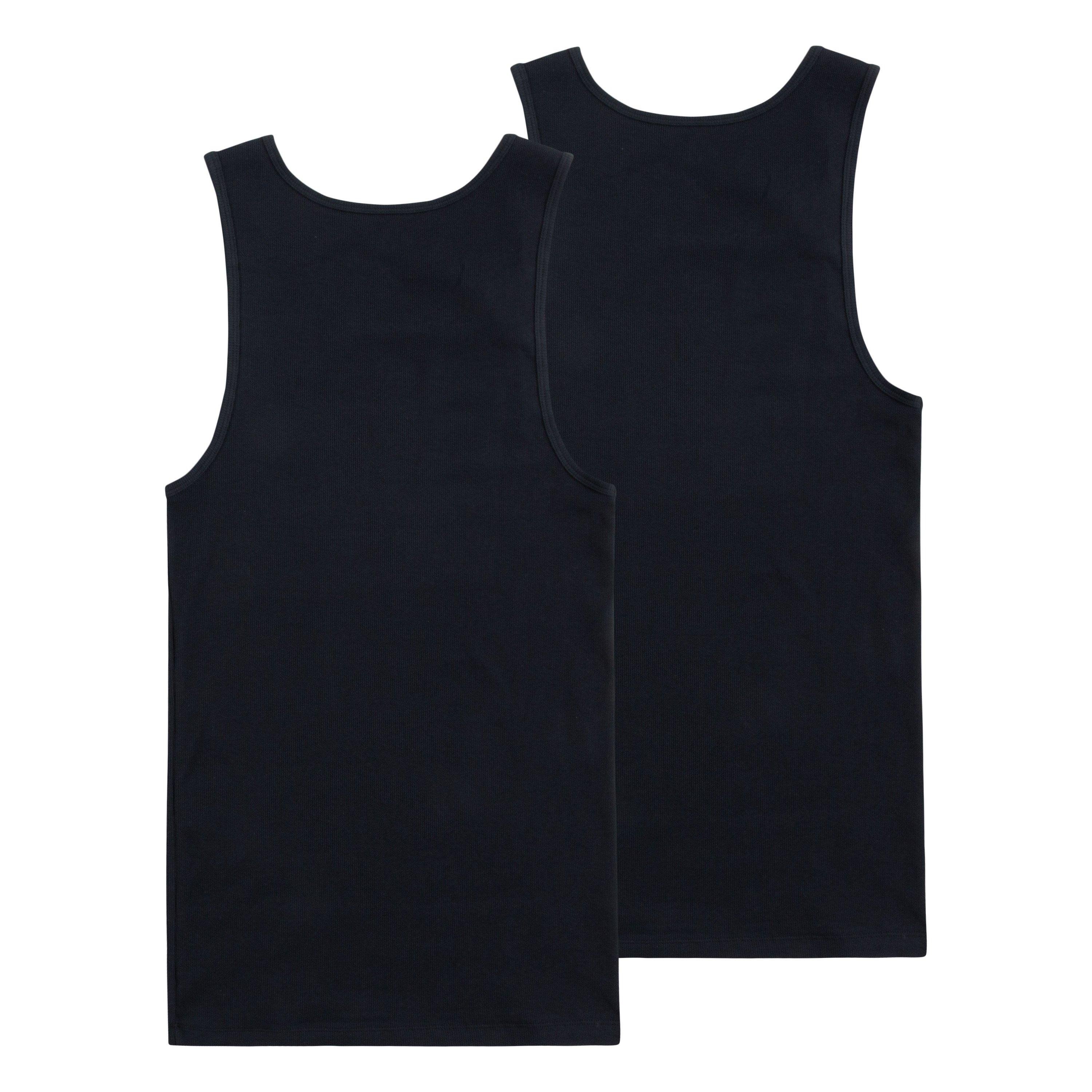 Jordan Men's Flight Back 2-Pack Tank Tops -Black - BLACK Thumbnail View 2