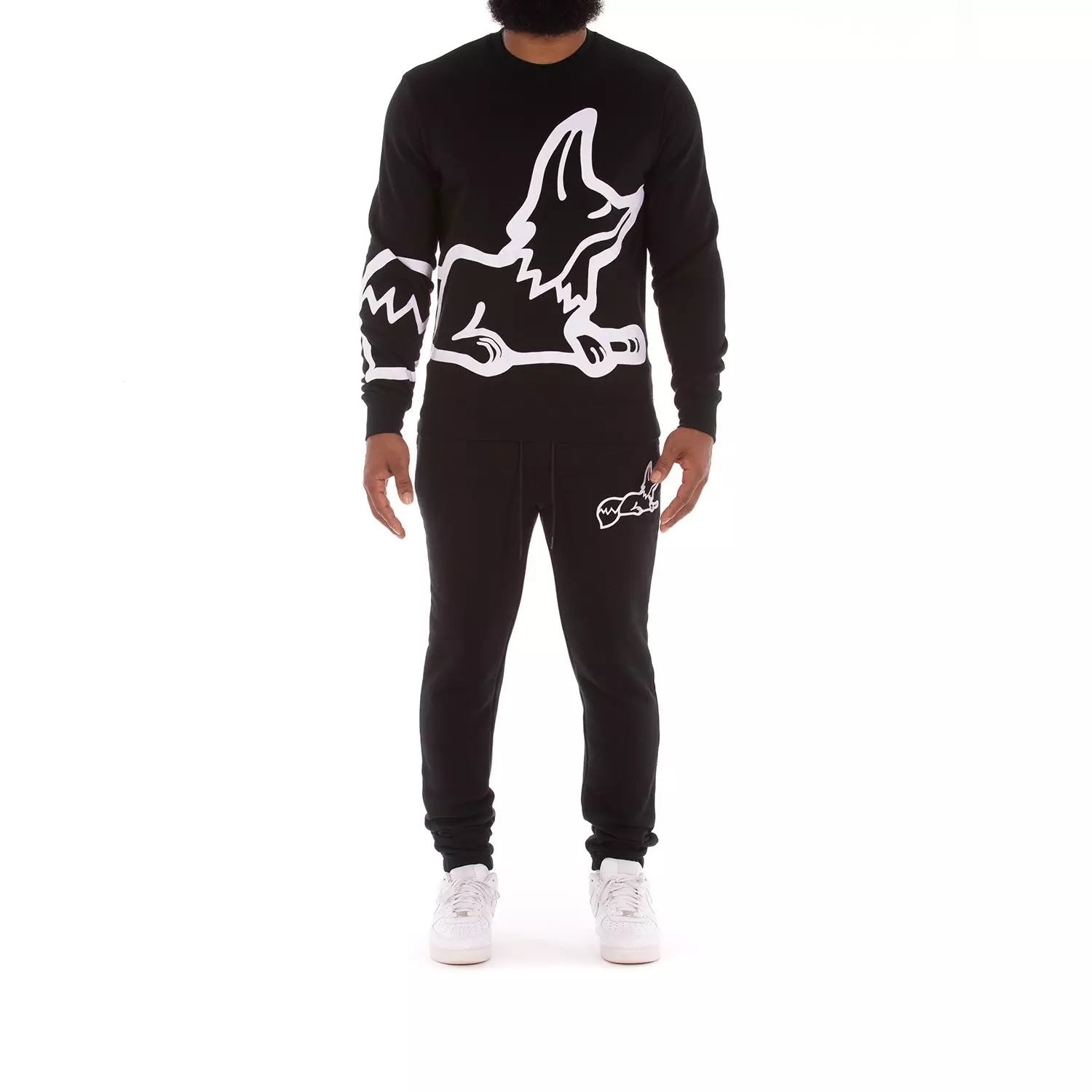 Akoo Apparel Men's Akoo Sweatsuit AKOO Men's Line Up Set