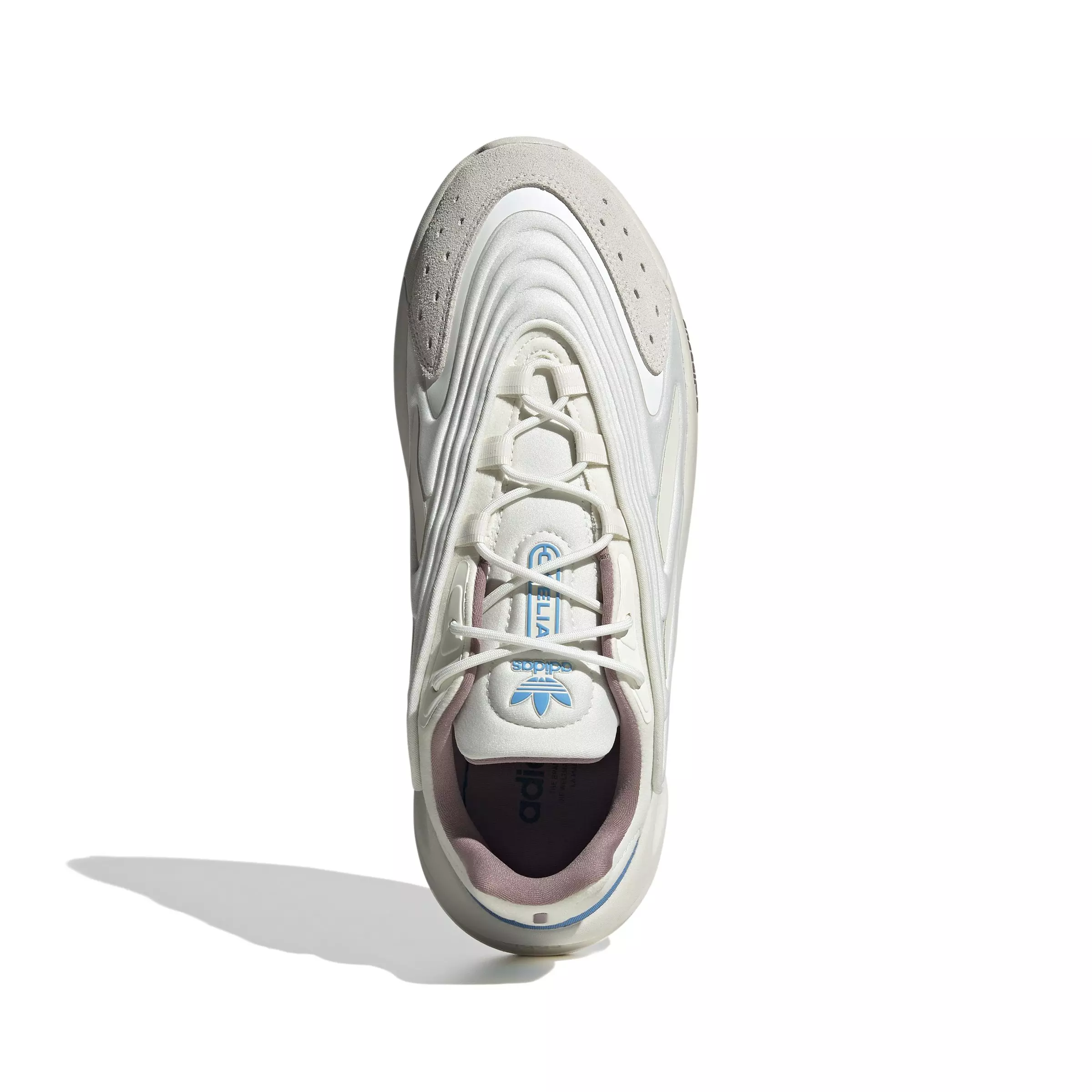 adidas Originals OZELIA "Off White/Alumina/Mag Green" Men's Shoe - OFF WHITE/ALUMINA/GREEN
