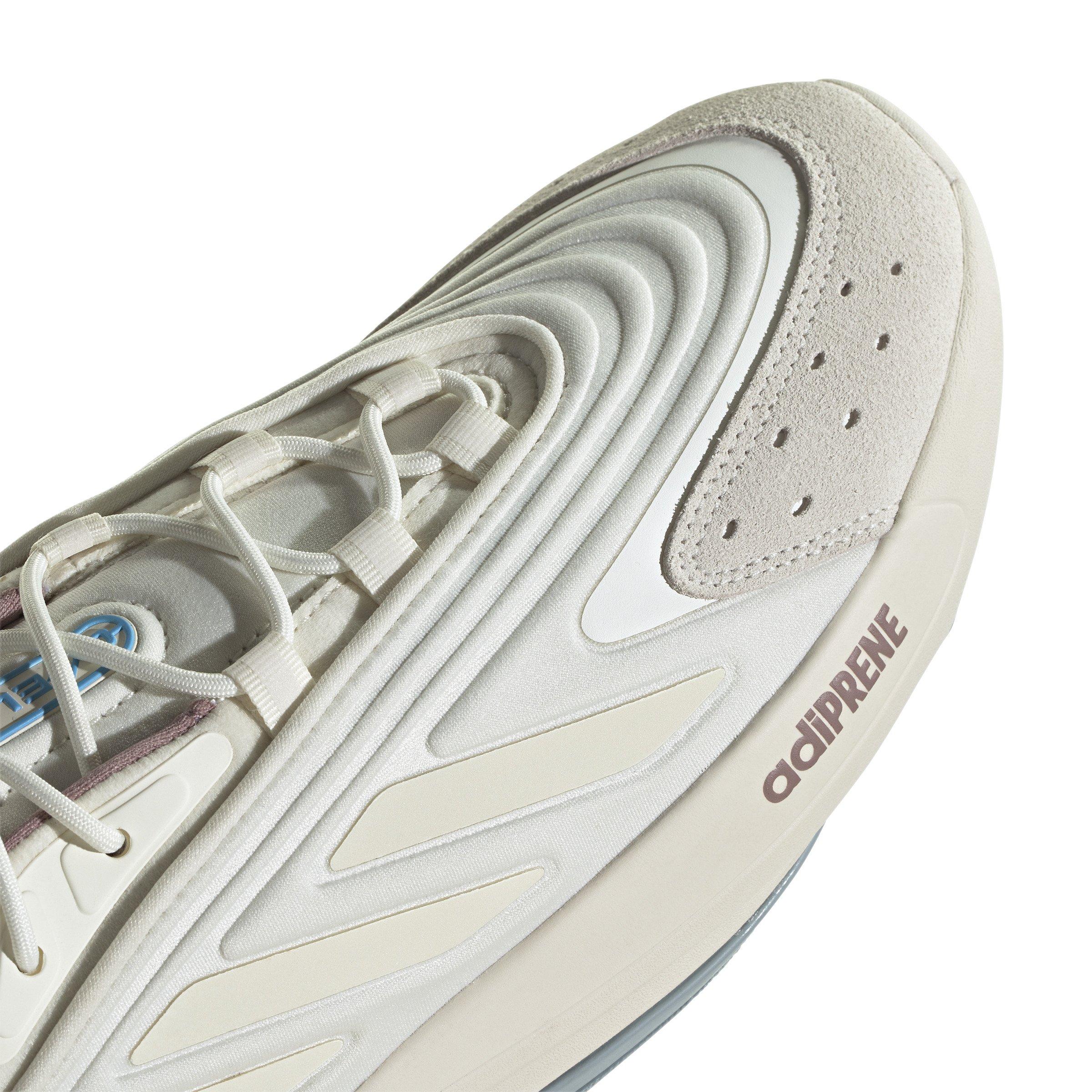 adidas Originals OZELIA "Off White/Alumina/Mag Green" Men's Shoe - OFF WHITE/ALUMINA/GREEN Thumbnail View 7