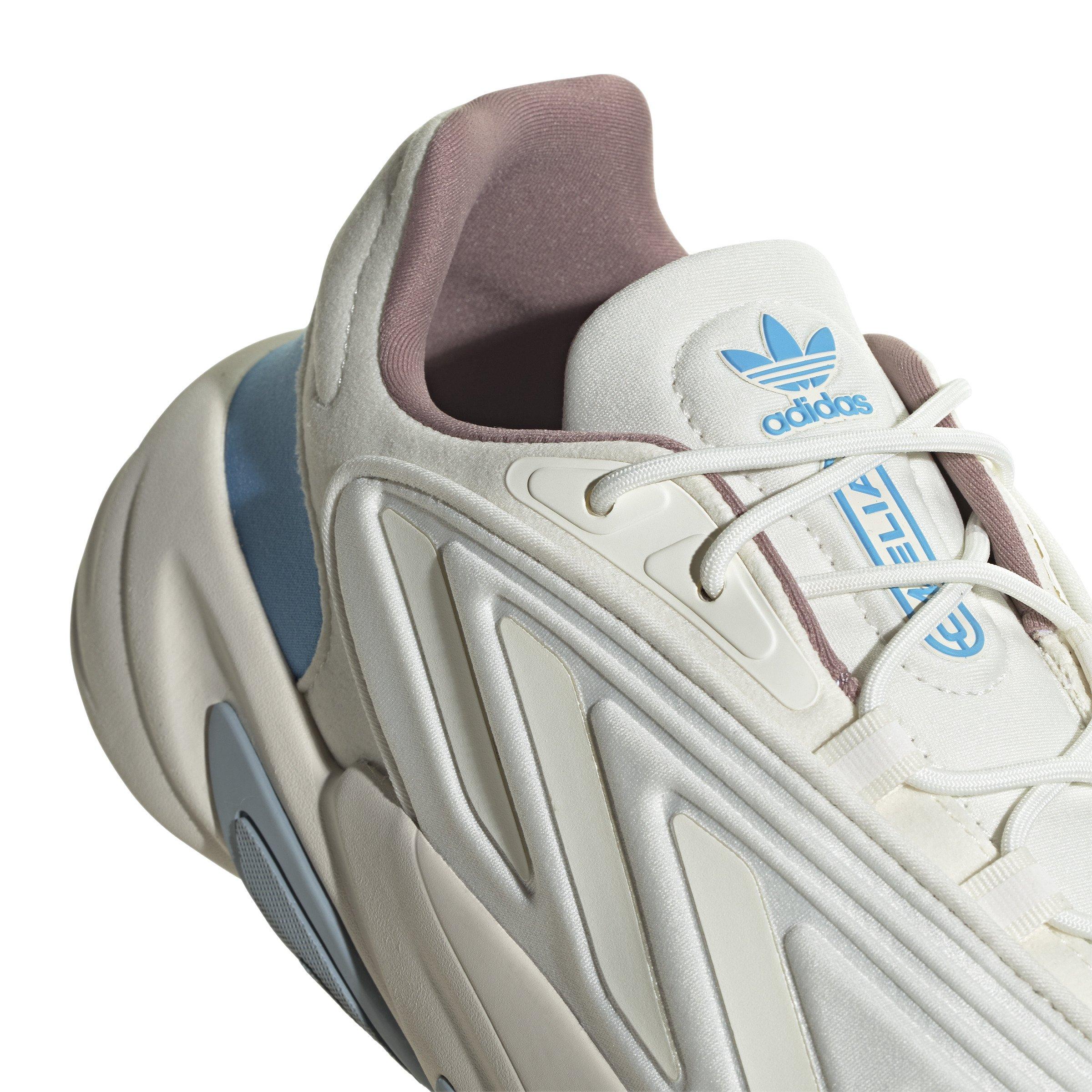 adidas Originals OZELIA "Off White/Alumina/Mag Green" Men's Shoe - OFF WHITE/ALUMINA/GREEN Thumbnail View 8