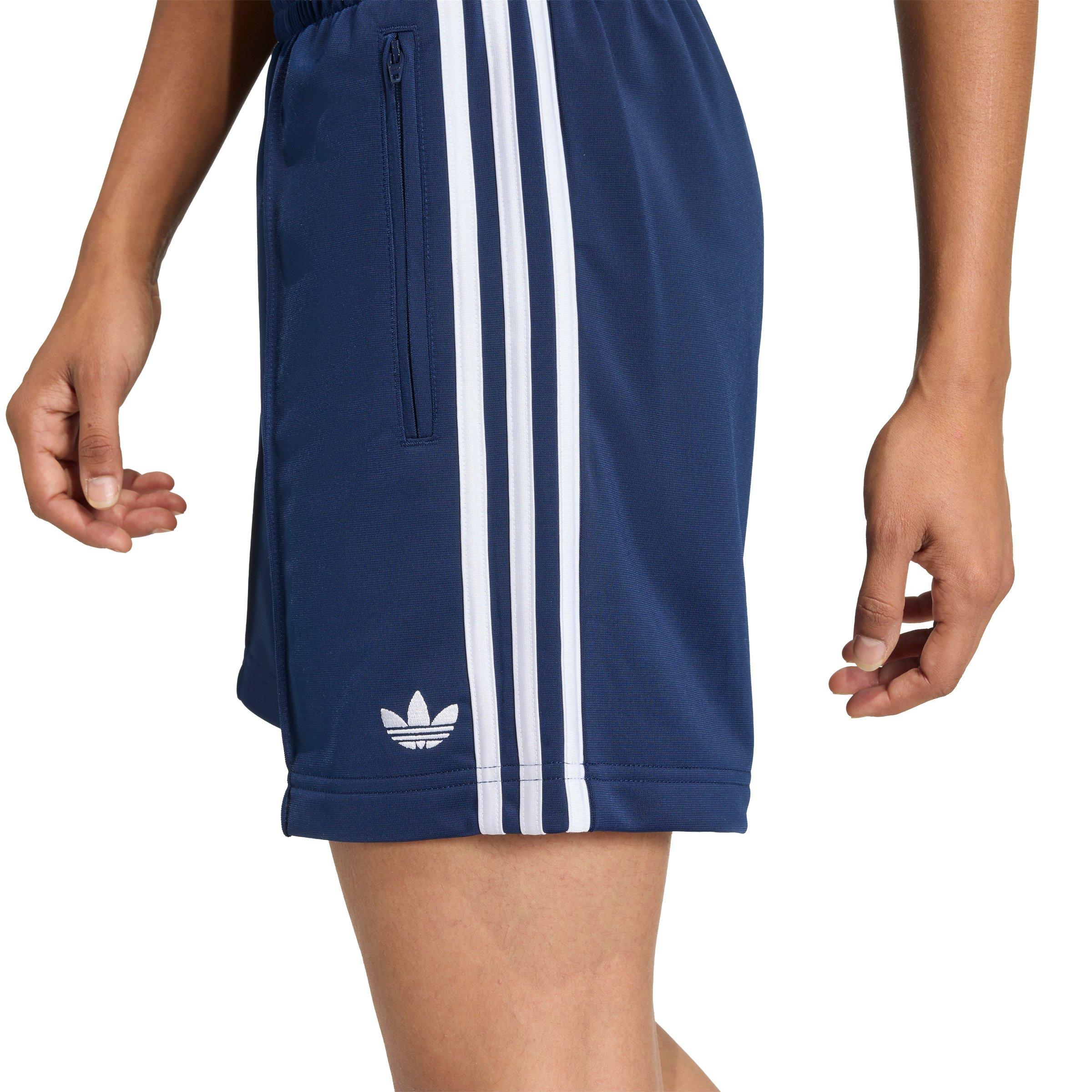 adidas Originals Women's Firebird Classic Shorts - Navy/White - NAVY/WHITE Thumbnail View 4
