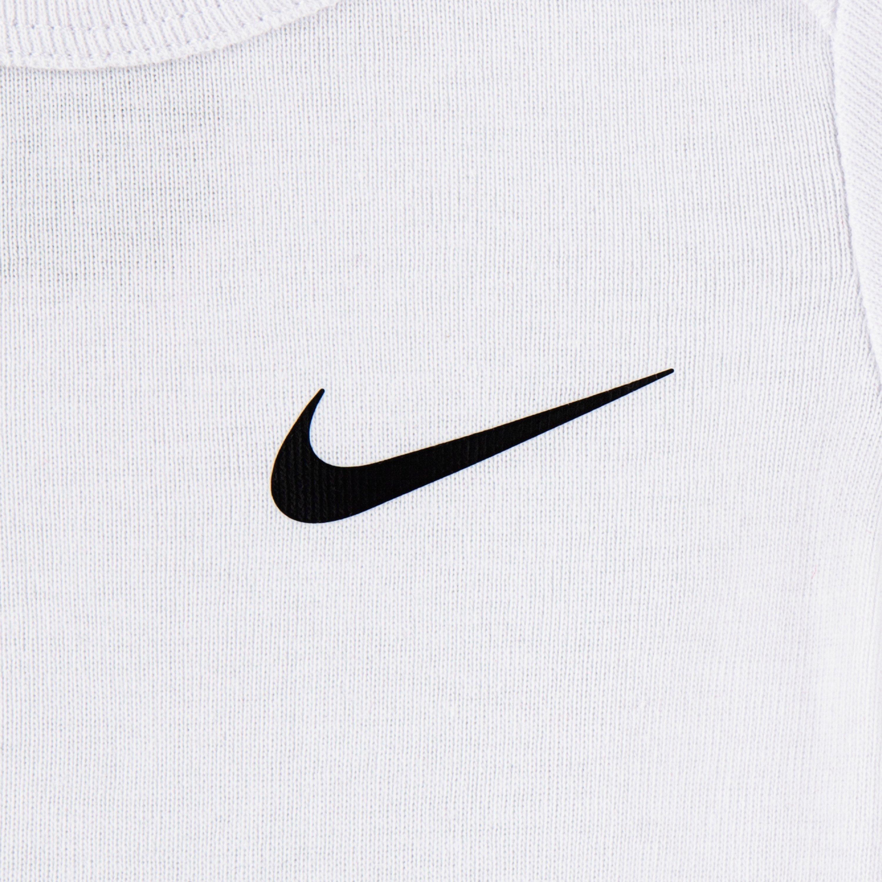 Nike Mini Me 3-Pack Infant Black/White/Grey Bodysuits