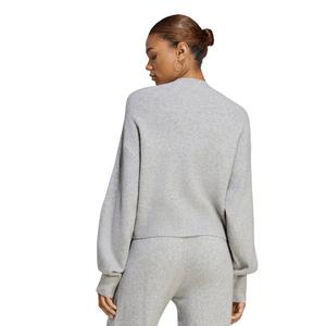adidas Originals Women's Essentials Knit Cardigan - Grey - GREY