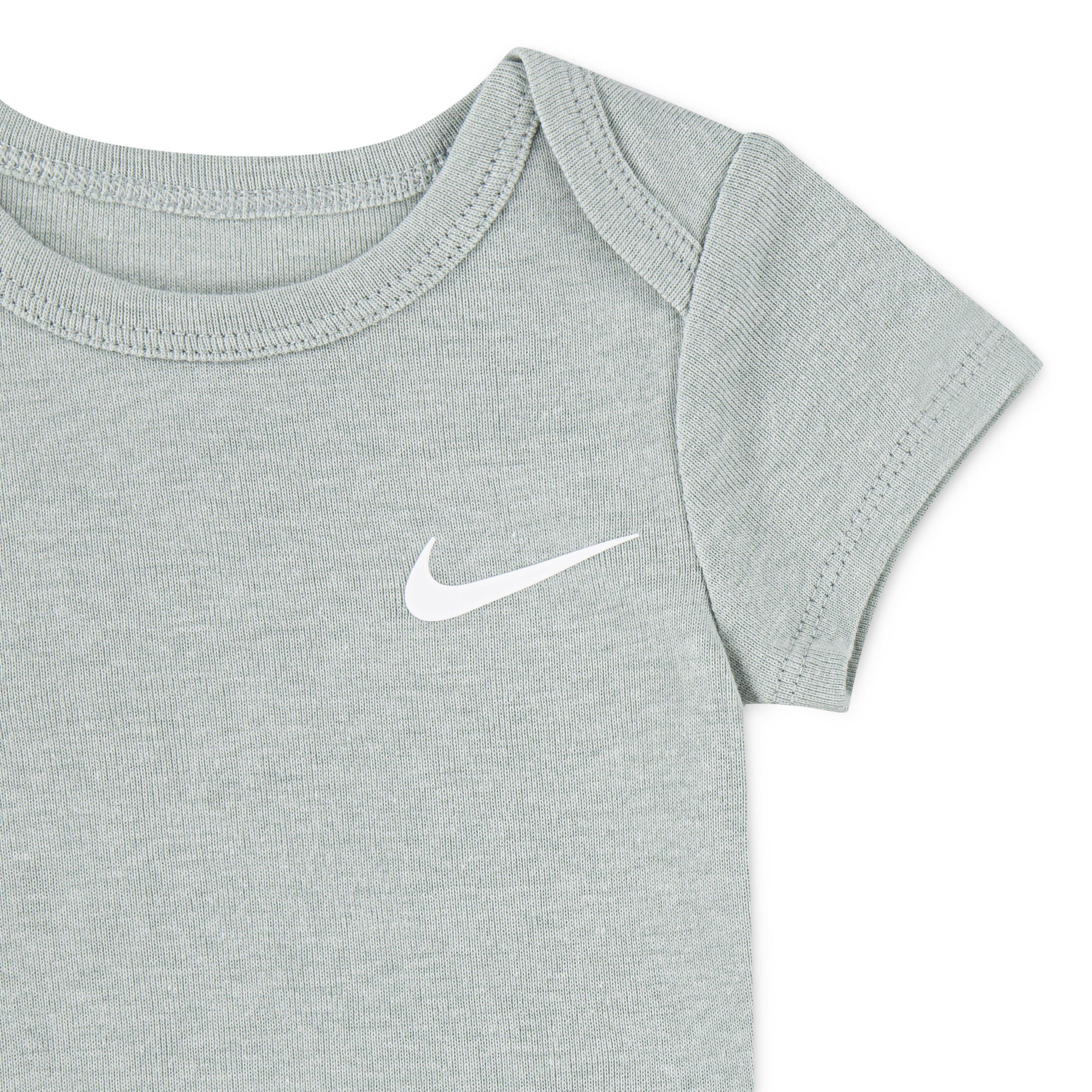 Nike Mini Me 3-Pack Toddler Multi Heather Bodysuits