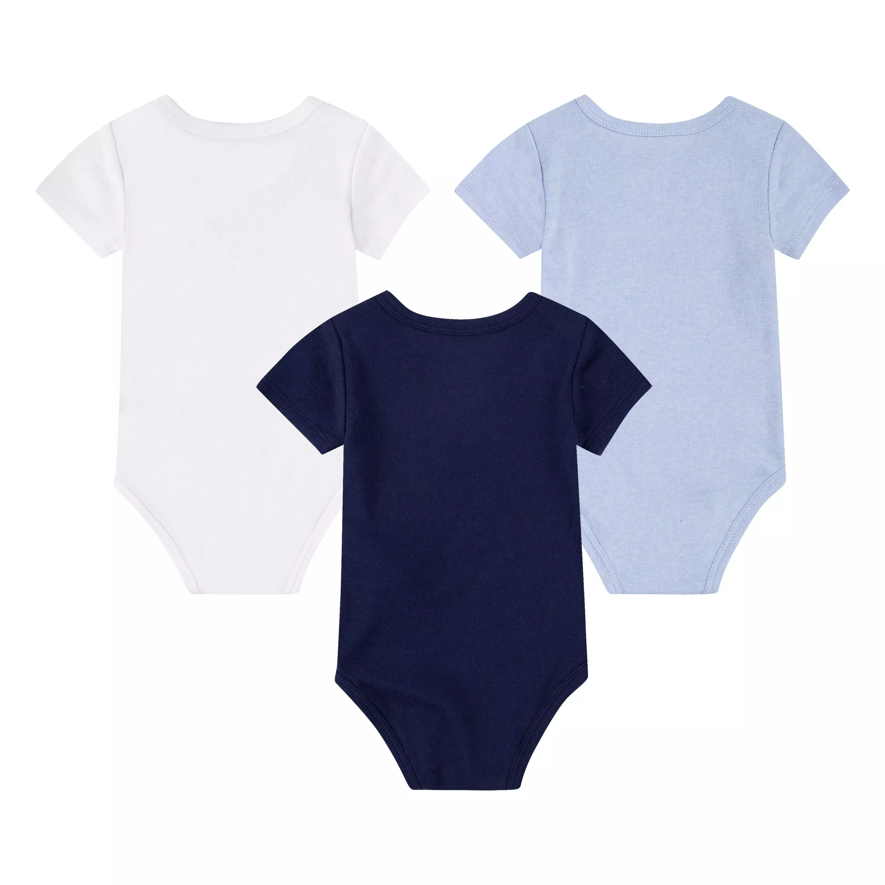 Nike Infant Mini Me 3-Pack Bodysuits -Navy/Blue/White - NAVY/BLUE/WHITE