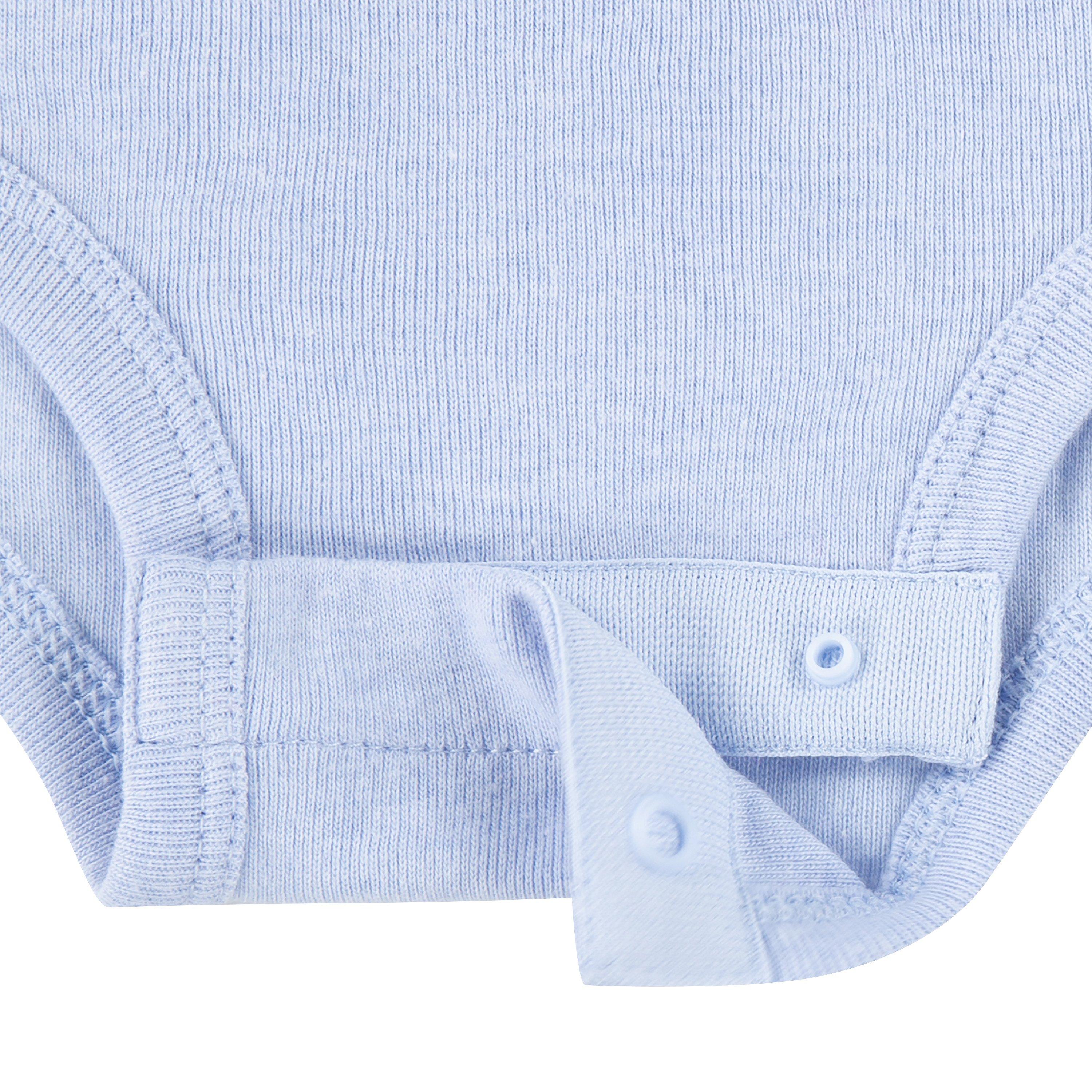 Nike Infant Mini Me 3-Pack Bodysuits - Navy/Blue/White - NAVY/BLUE/WHITE Thumbnail View 3