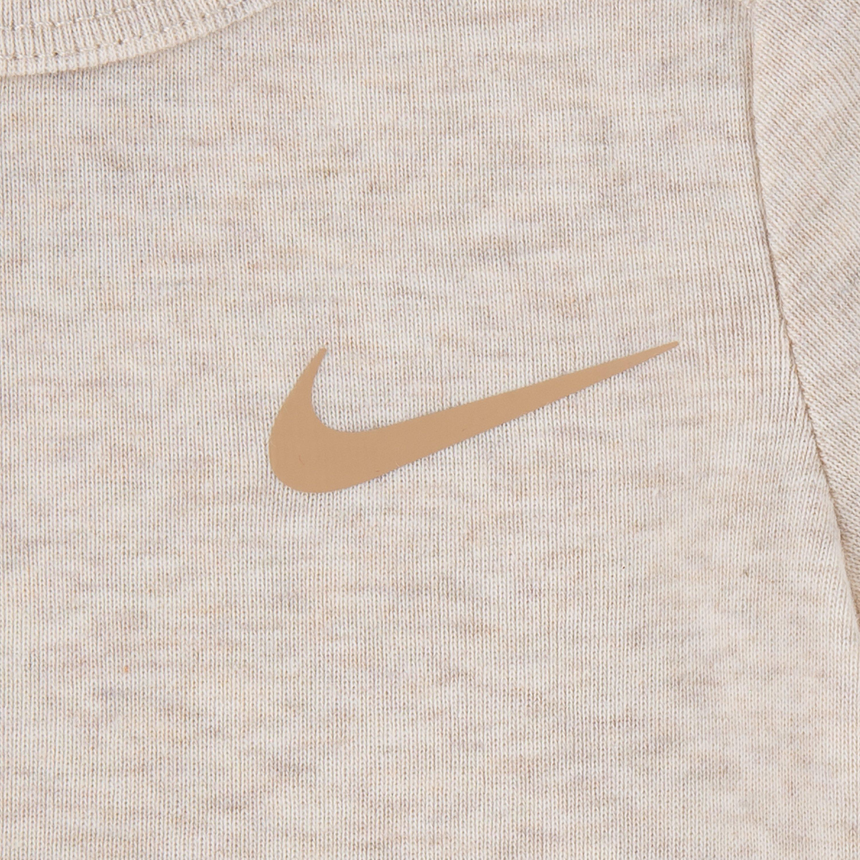 Nike Infant Mini Me 3-Pack Bodysuits - Brown - BROWN Thumbnail View 4