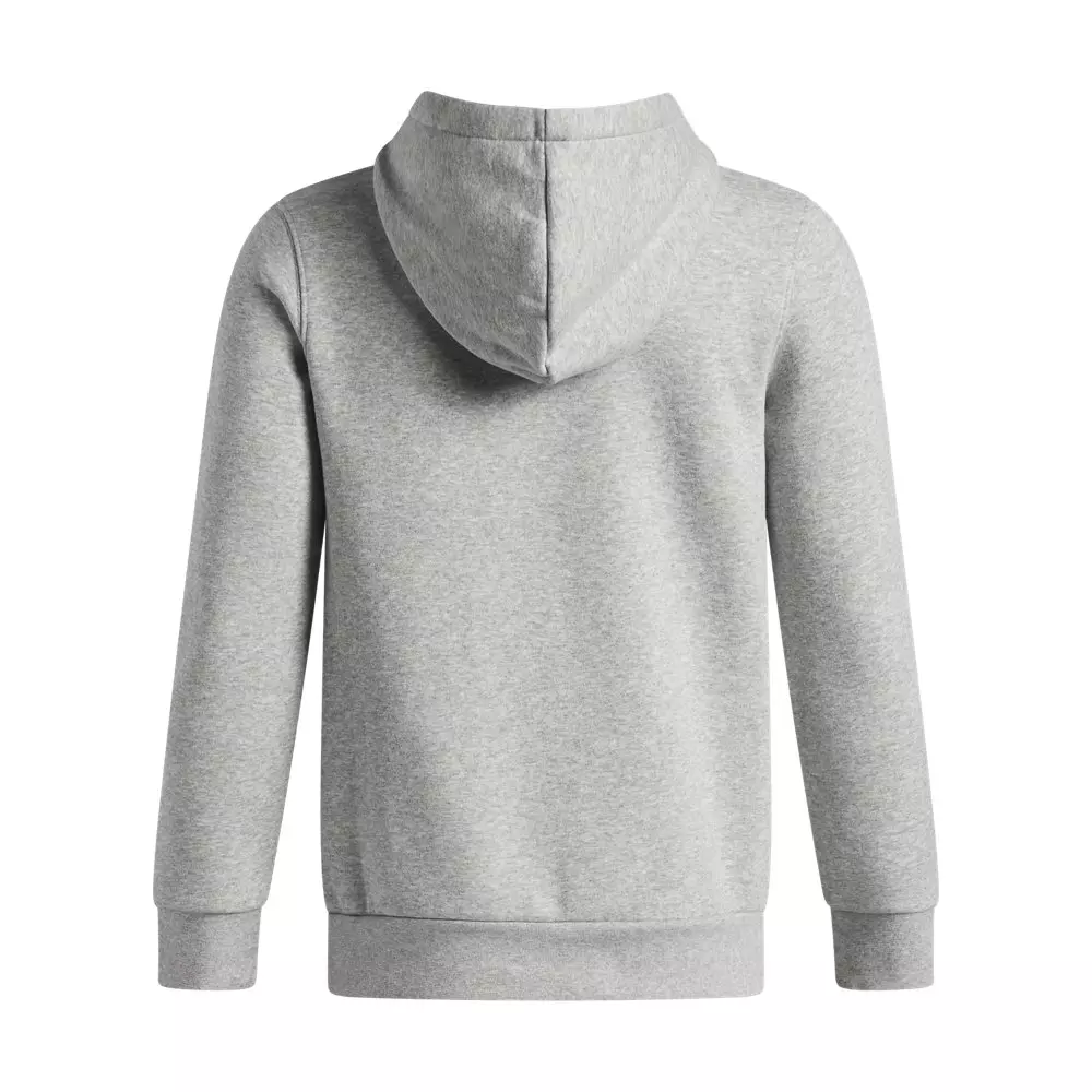 Under Armour Big Boys' Icon Fleece Hoodie - Grey - GREY
