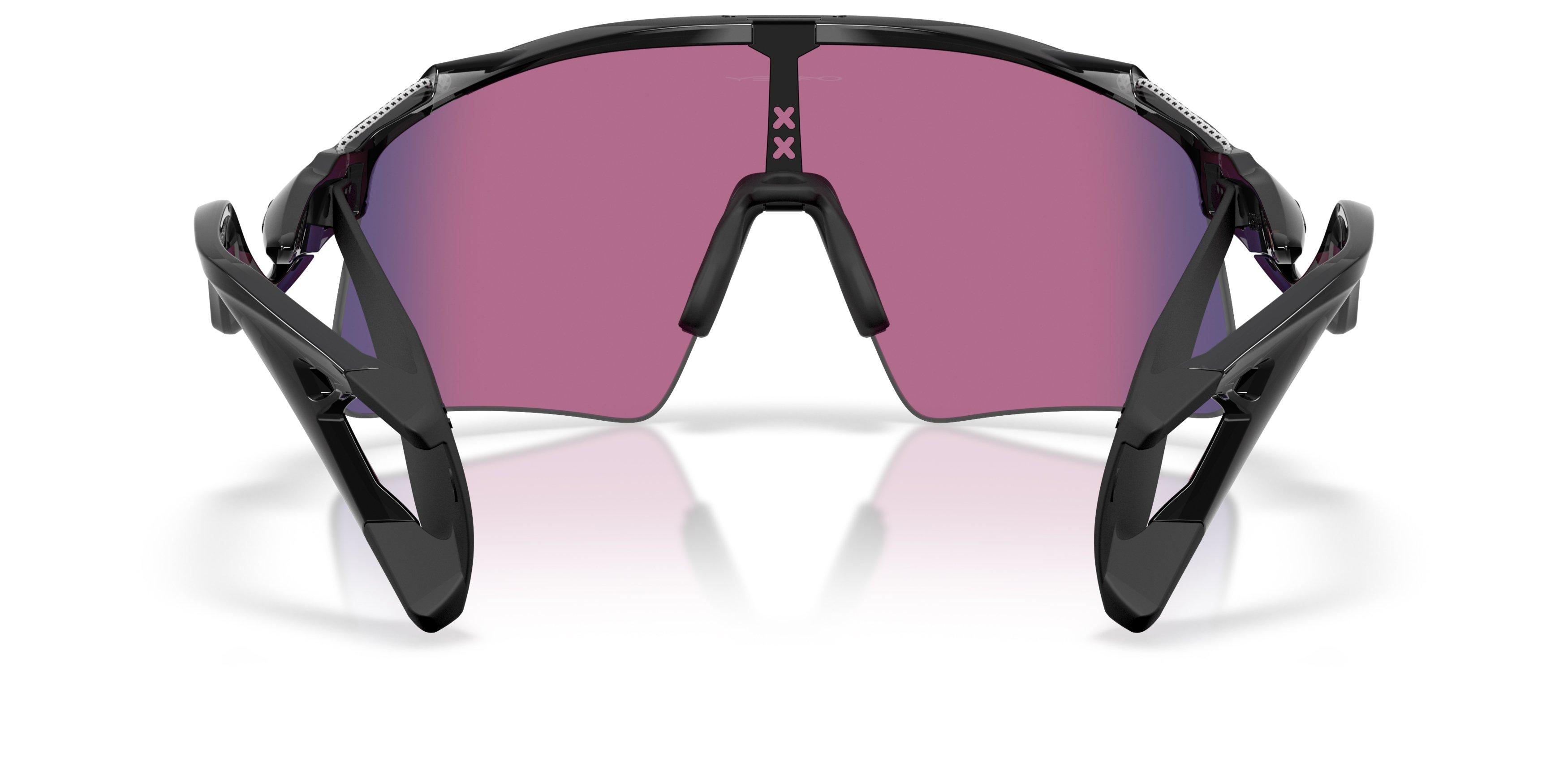 Oakley Stunt Wing Prizm Road Sunglasses &ndash; Black Ink - BLACK/PURPLE Thumbnail View 3
