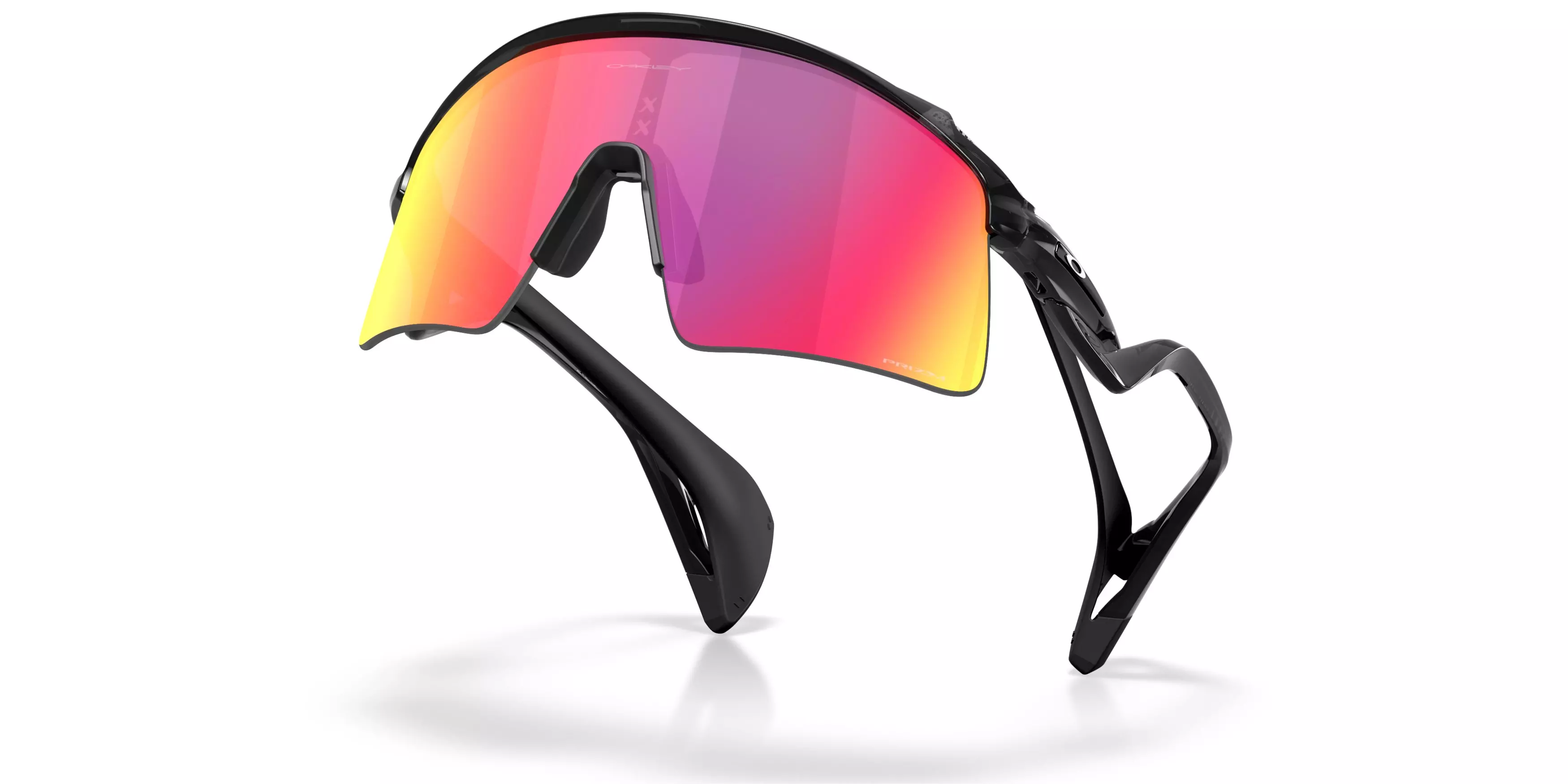 Oakley Stunt Wing Prizm Road Sunglasses – Black Ink - BLACK/PURPLE
