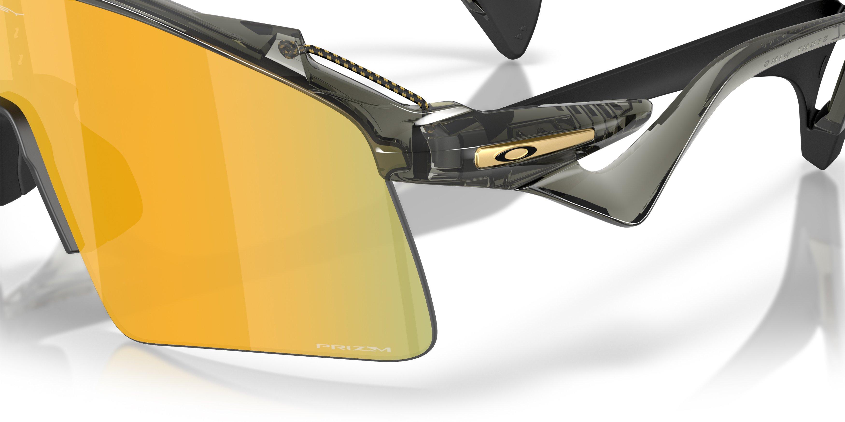 Oakley Stunt Wing Prizm 24K Sunglasses &ndash; Grey Smoke - GREY/GOLD Thumbnail View 4