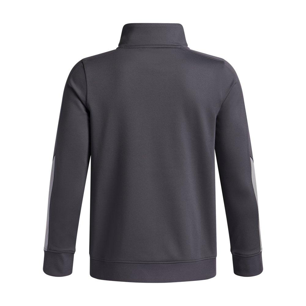 Under Armour Brawler Big Boys' Dark Grey Full-Zip Jacket