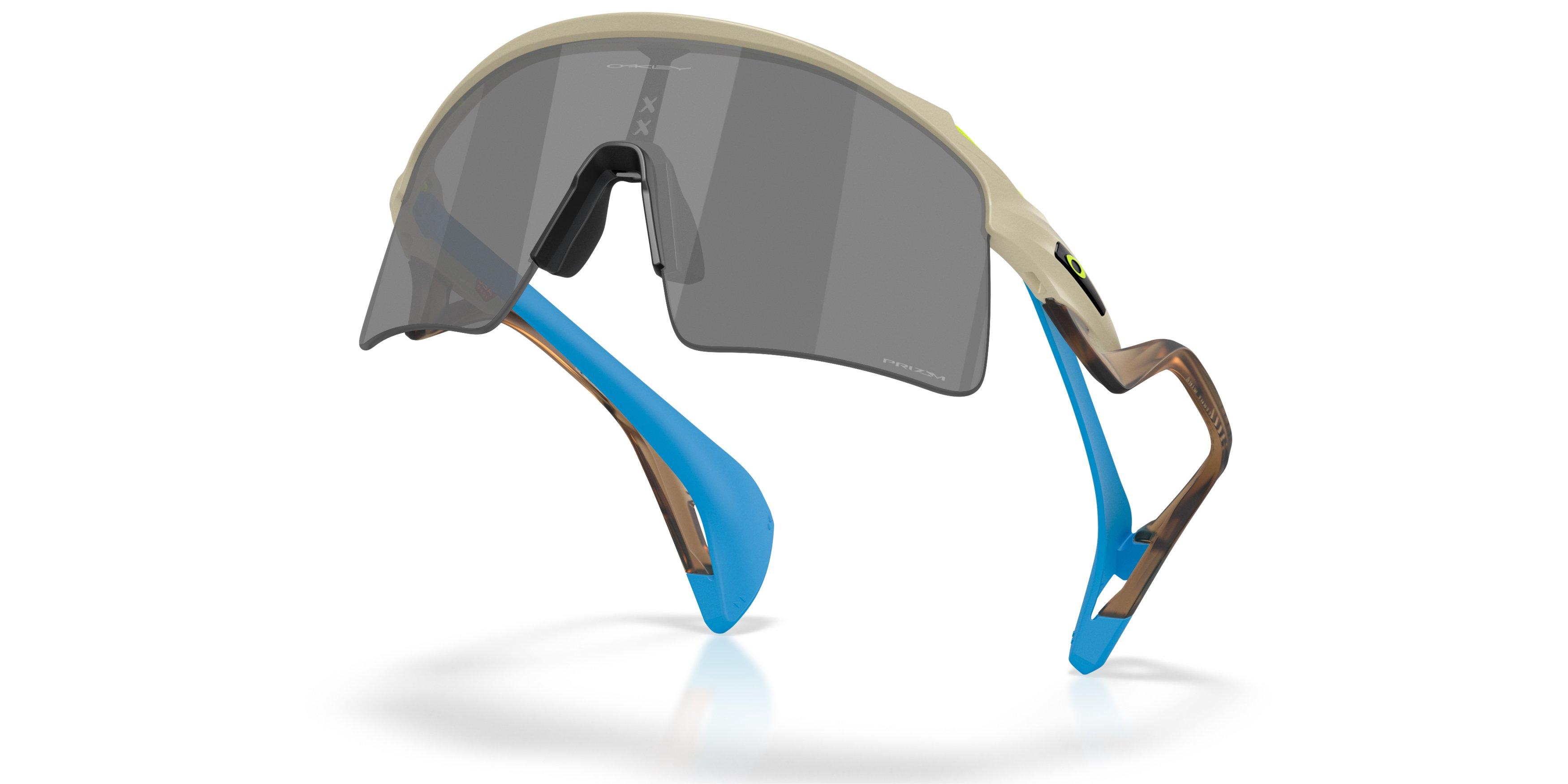 Oakley Stunt Wing Prizm Black Sunglasses &ndash; Matte Sand - TAN/BLACK Thumbnail View 6